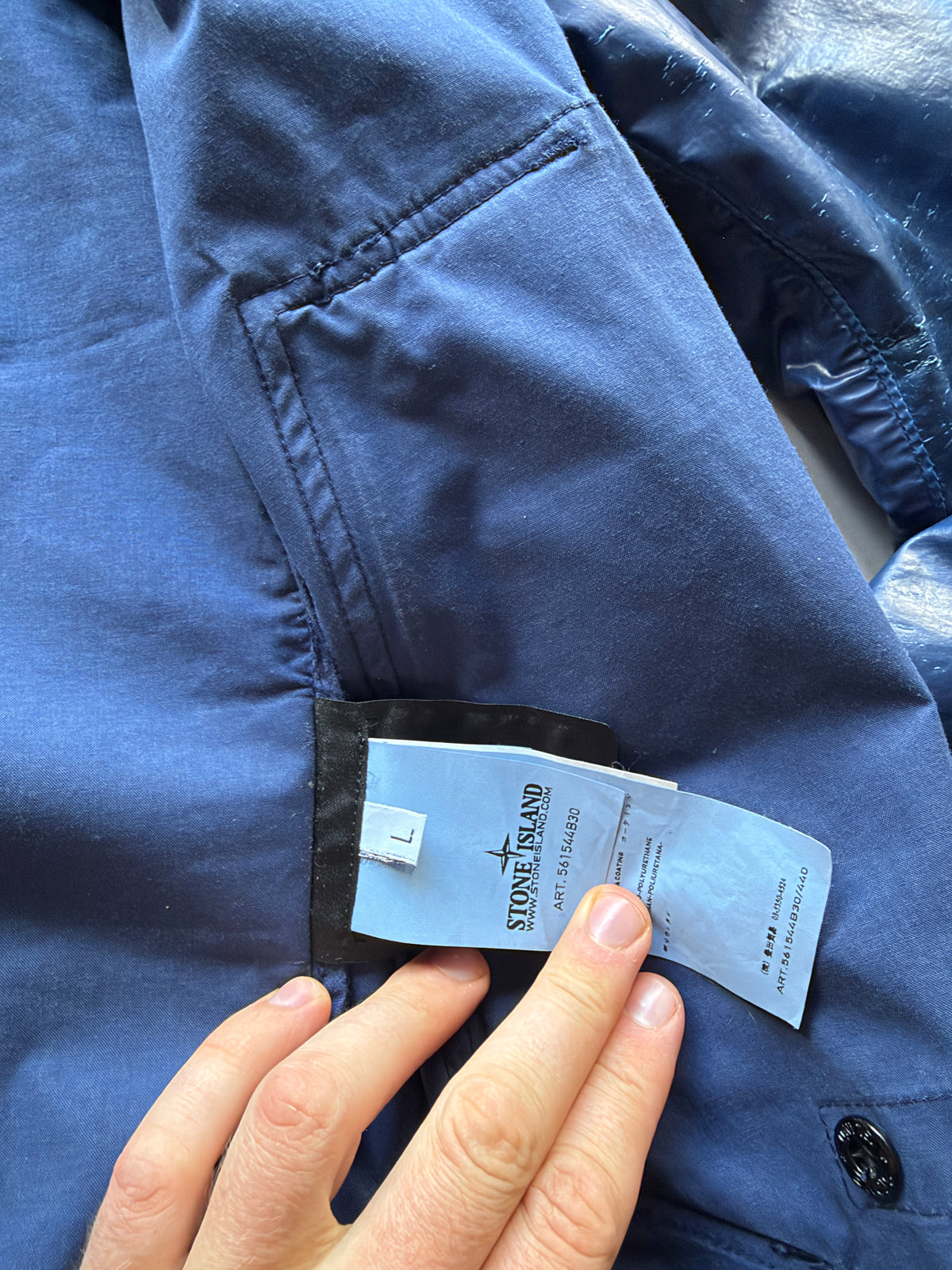 Stone Island Mussola Gommata Jacket
