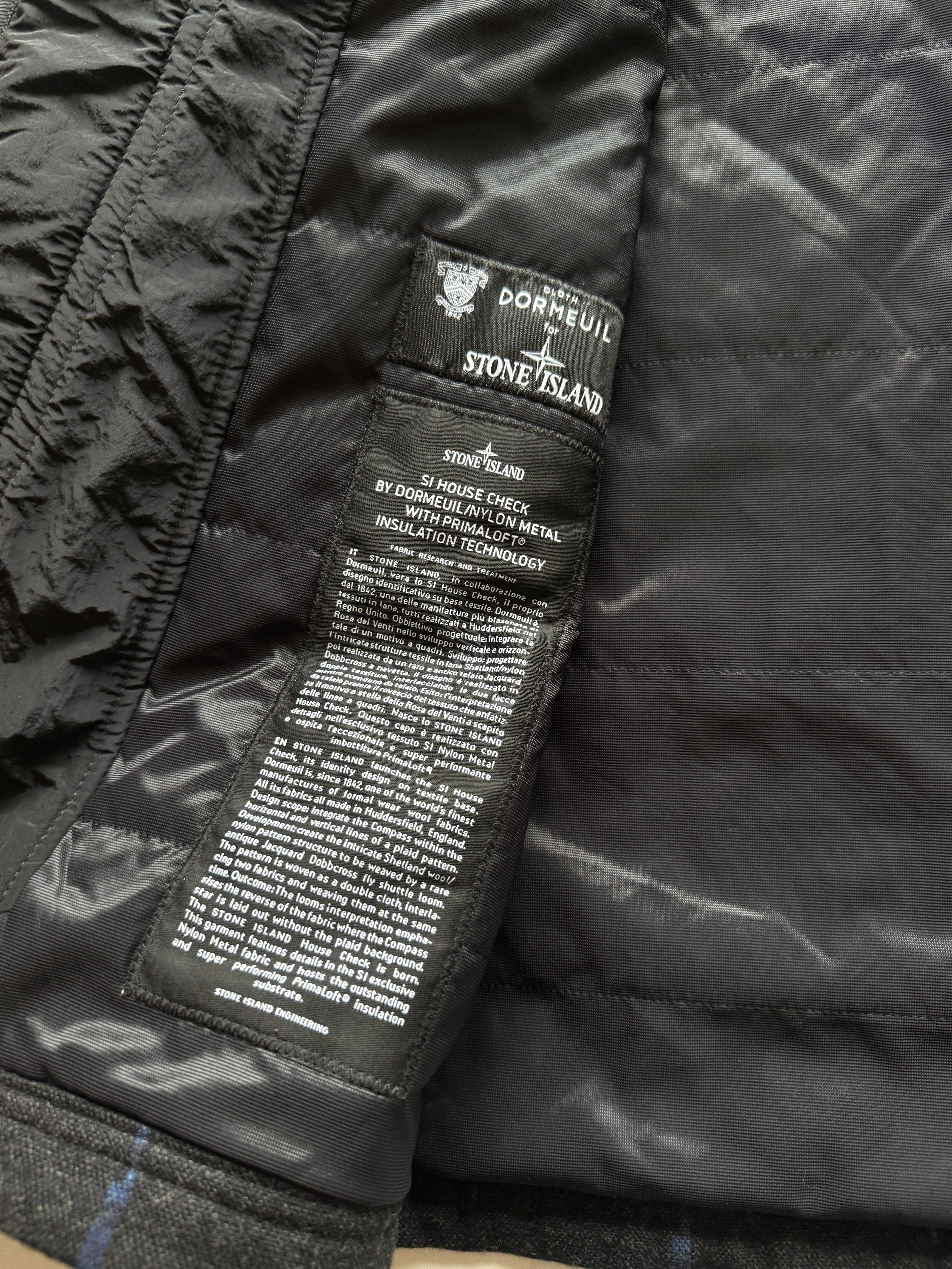Stone Island x Dormeuil Primaloft jacket