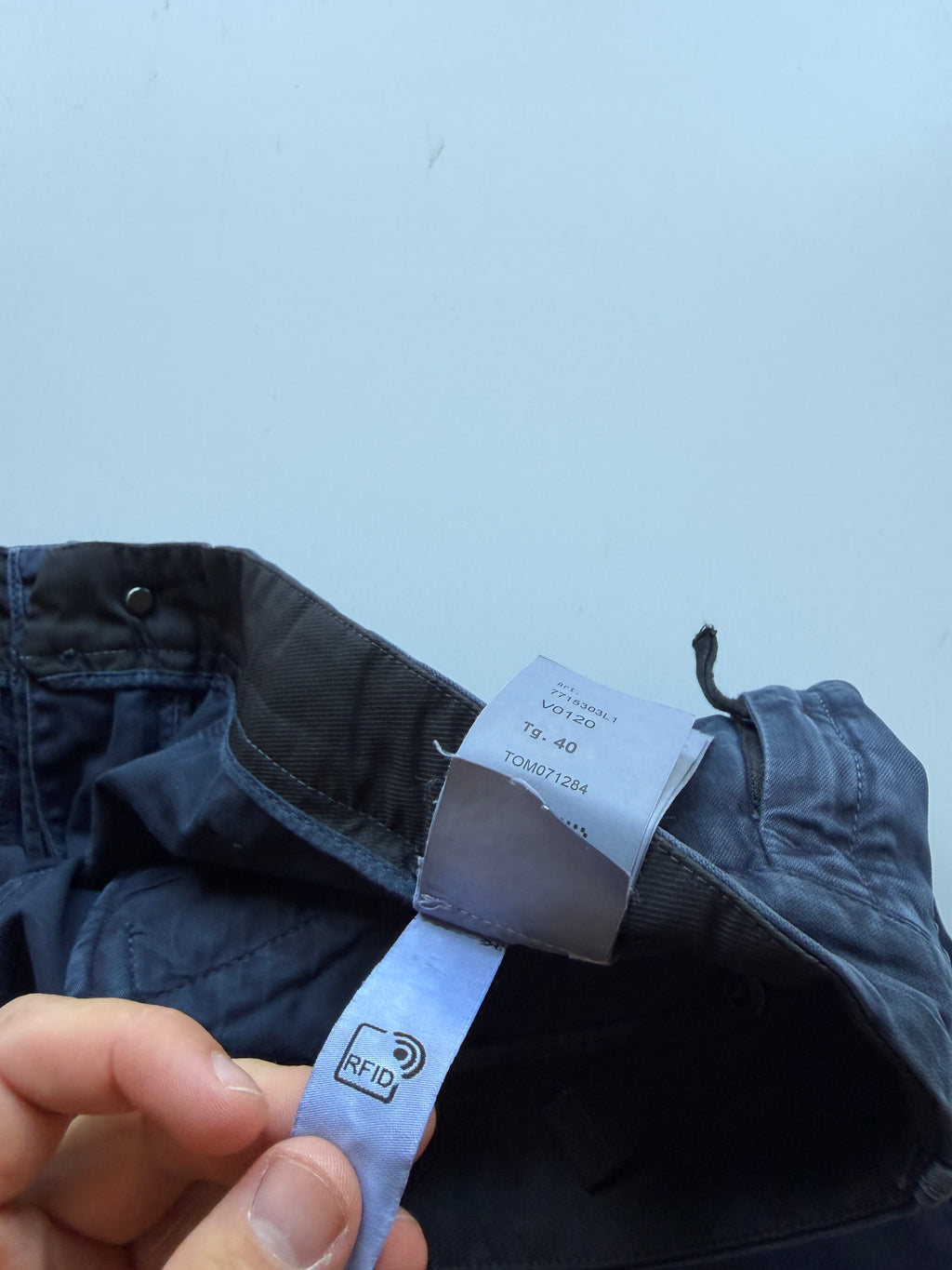Stone Island Cargo Pants Navy