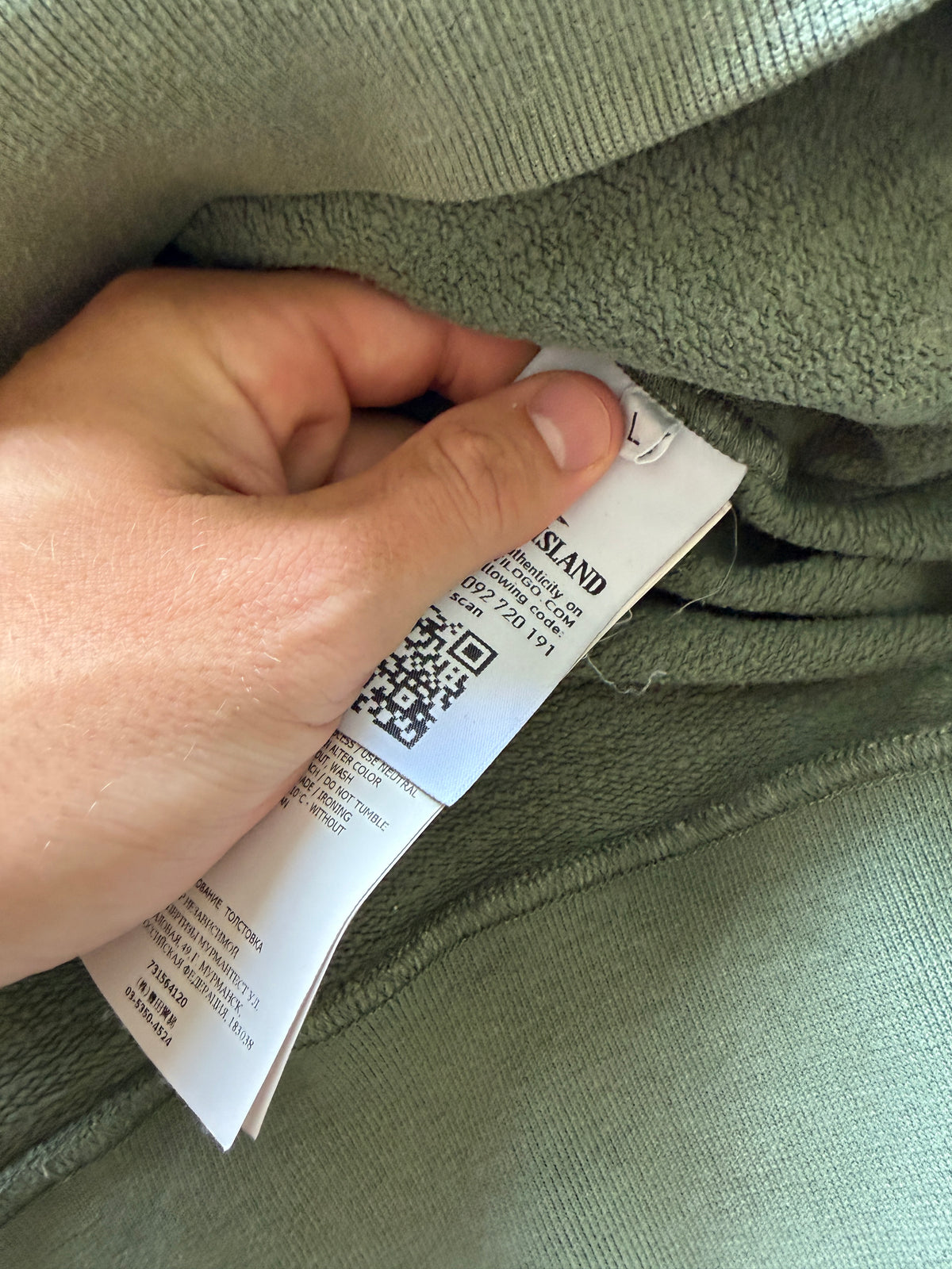 Stone Island Green Hoodie