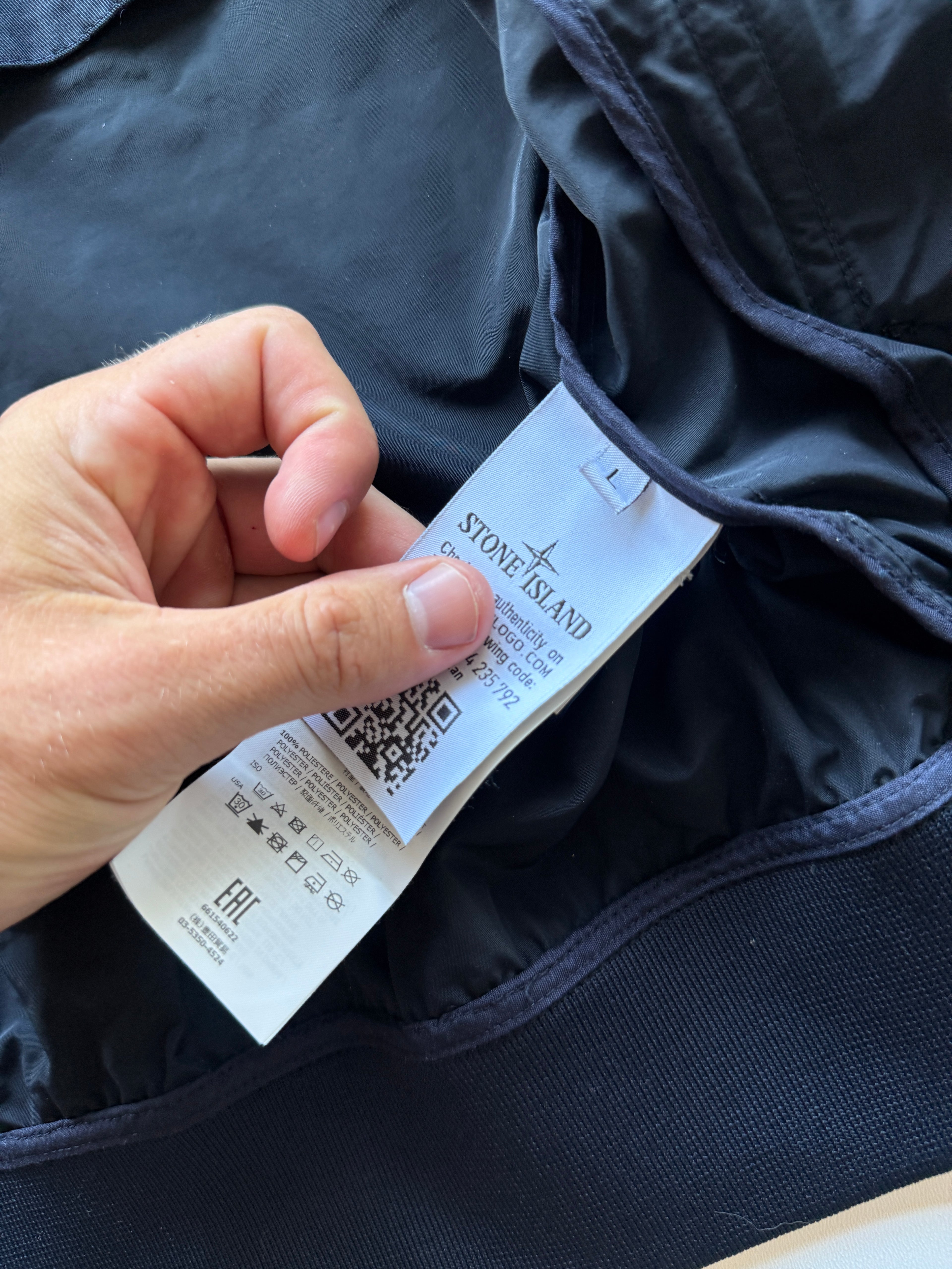 Stone Island Micro Reps Jacket Navy