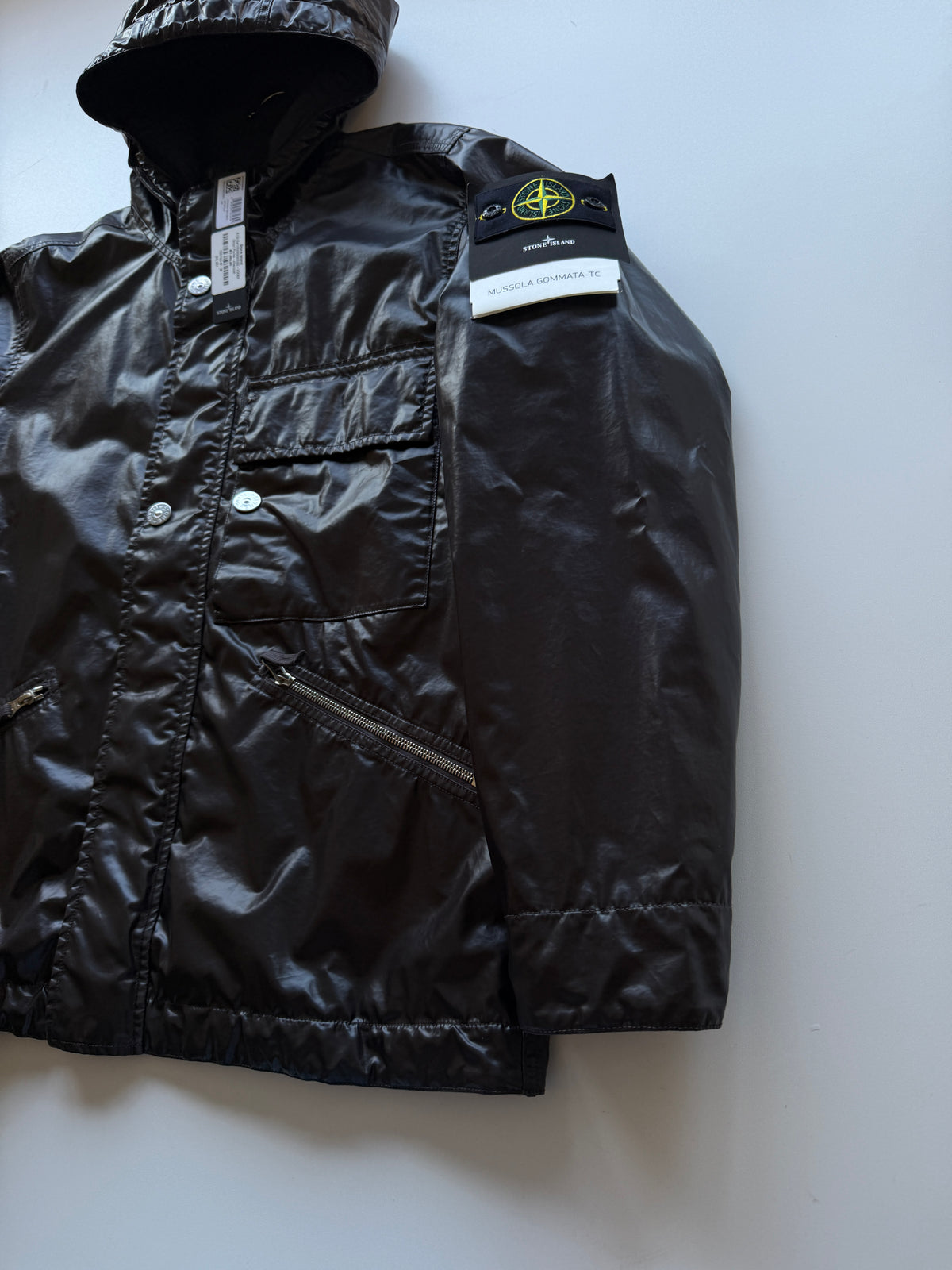Stone Island Mussola Gommata Tc Jacket