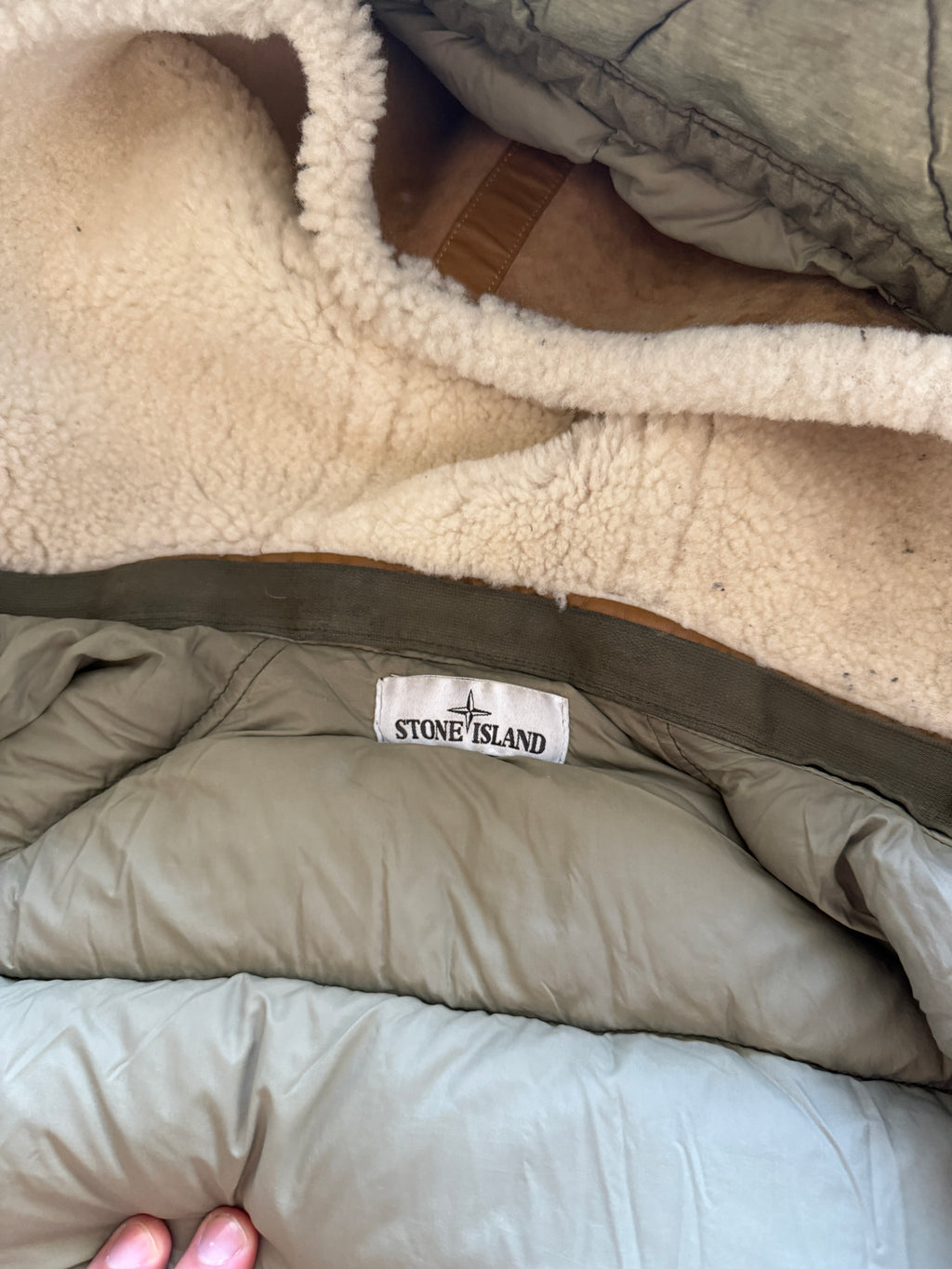 Stone Island Resinata Down Jacket