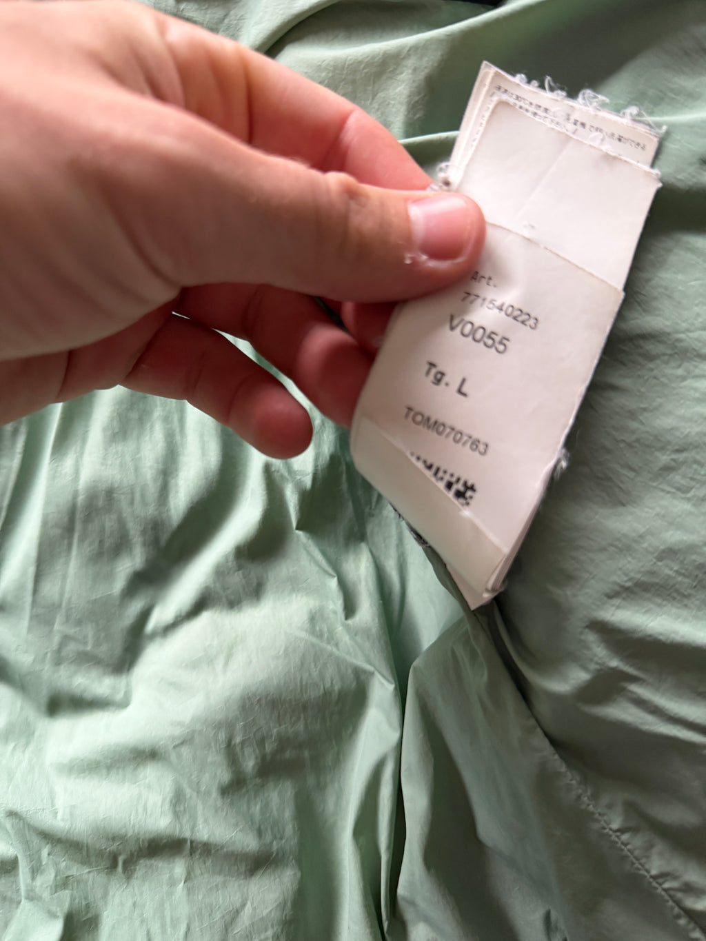 Stone Island Garment Dyed Down Jacket