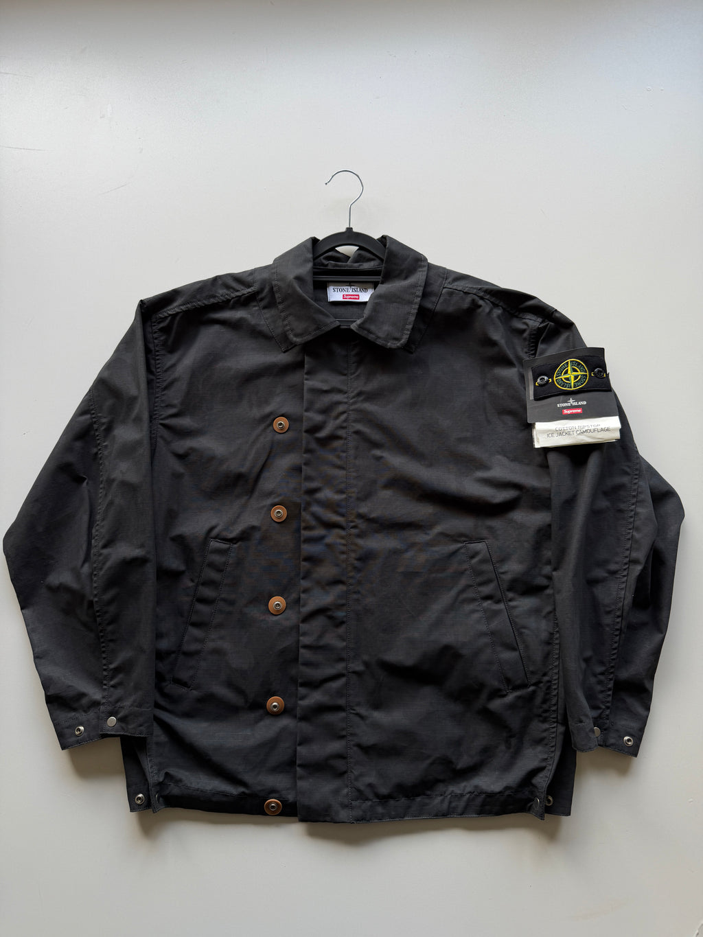 Stone Island X Supreme Ice Jacket Camouflage