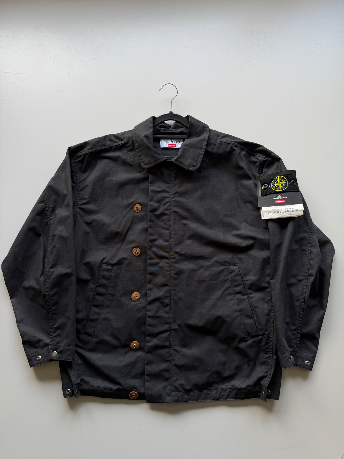 Stone Island X Supreme Ice Jacket Camouflage