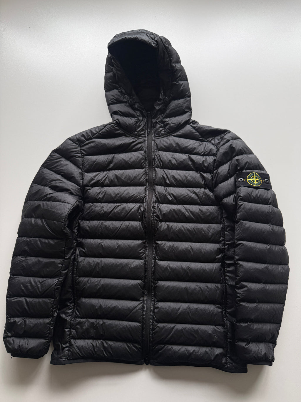 Stone Island Loom Woven Nylon Down Jacket