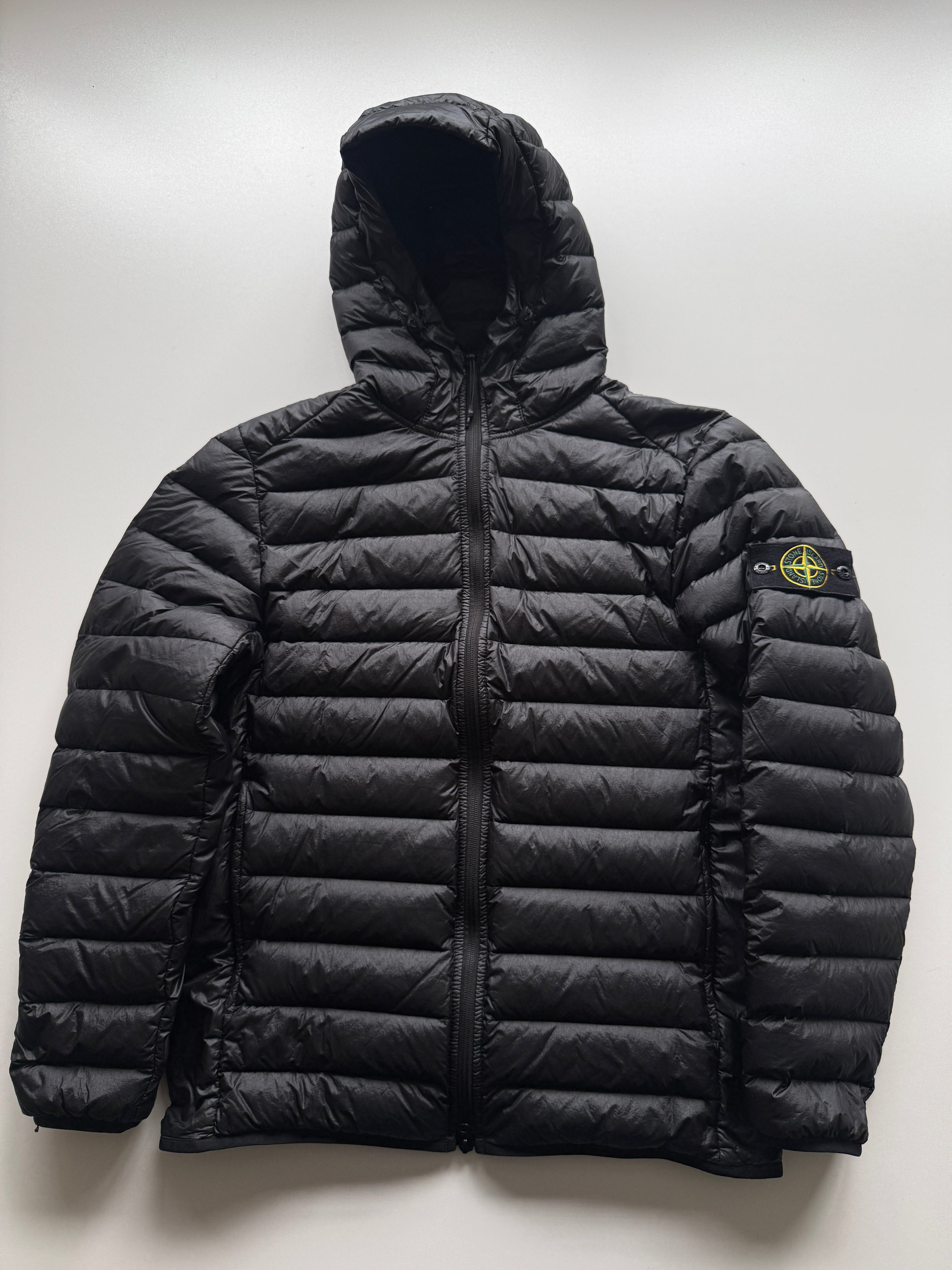 Stone Island Loom Woven Nylon Down Jacket