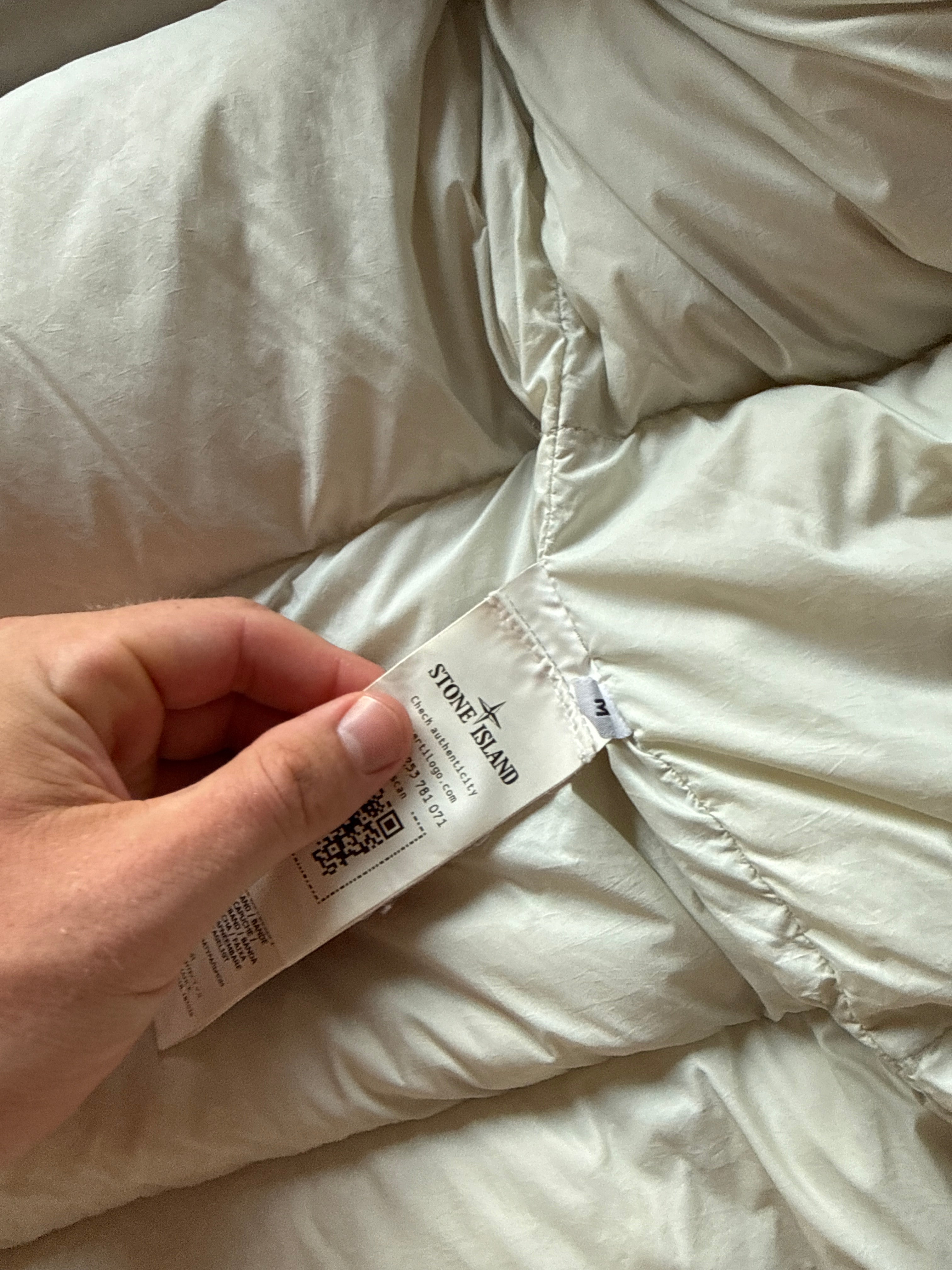 Stone Island Nylon Twill Down Parka Jacket