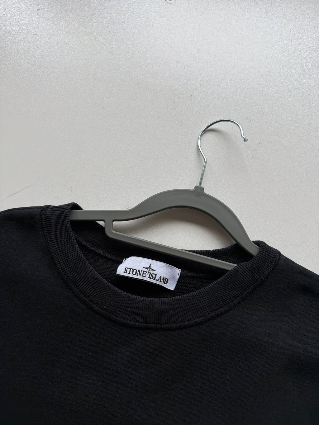 Stone Island Black Oversized Sweater