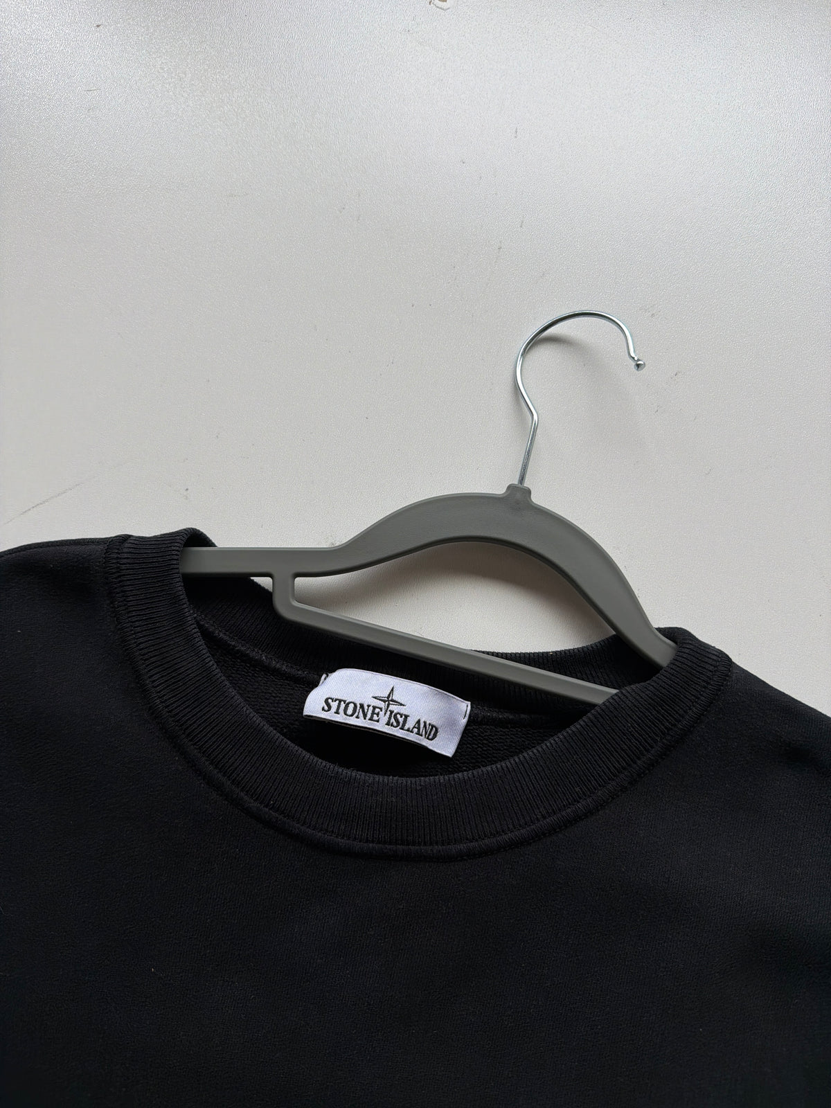 Stone Island Black Oversized Sweater