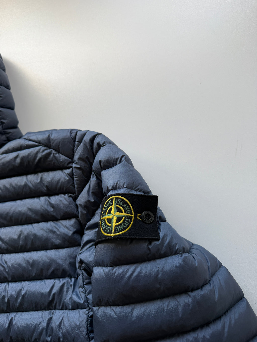Stone Island Loom Woven Nylon Down Jacket