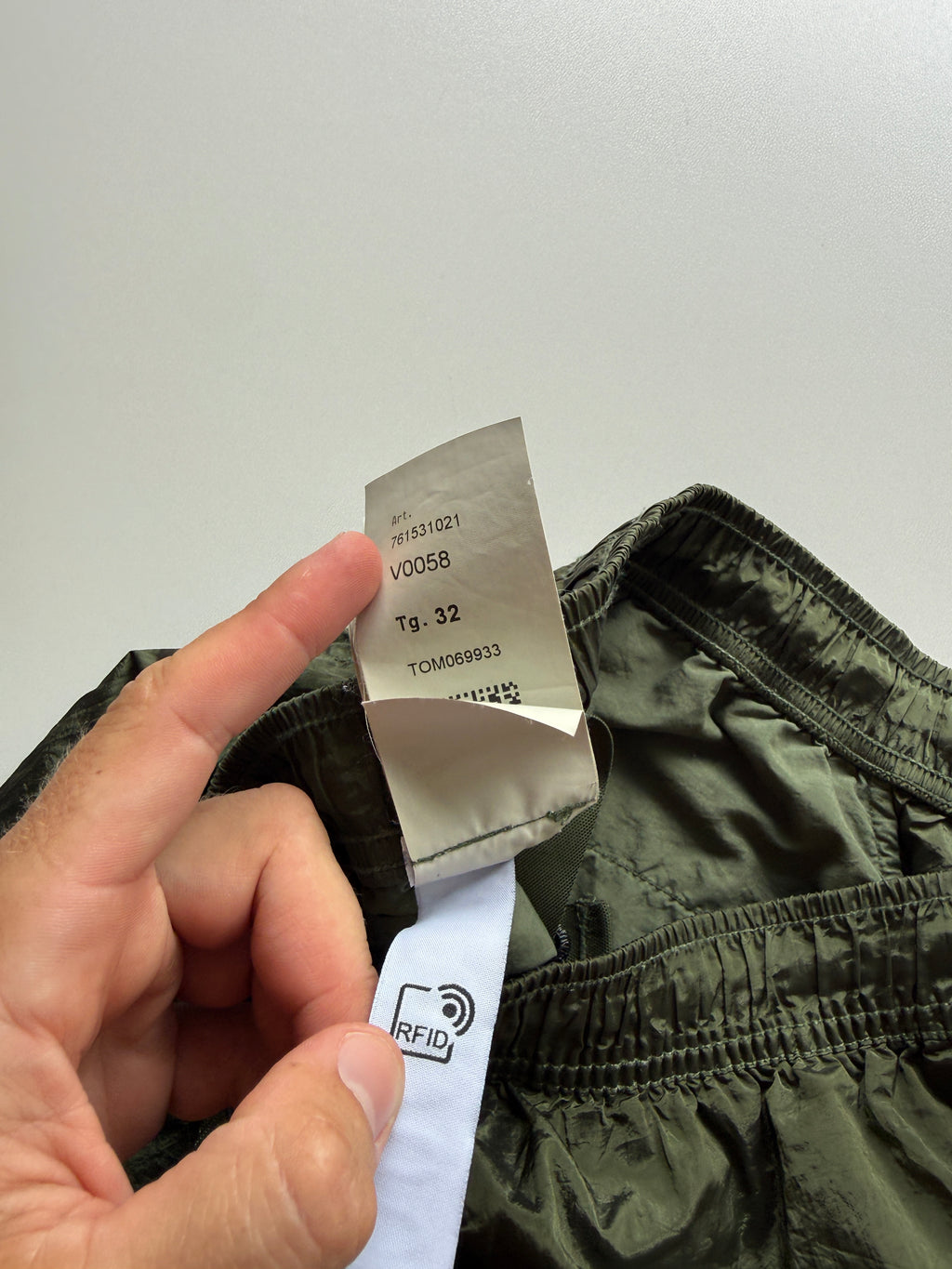 Stone Island Nylon Metal Pants Green