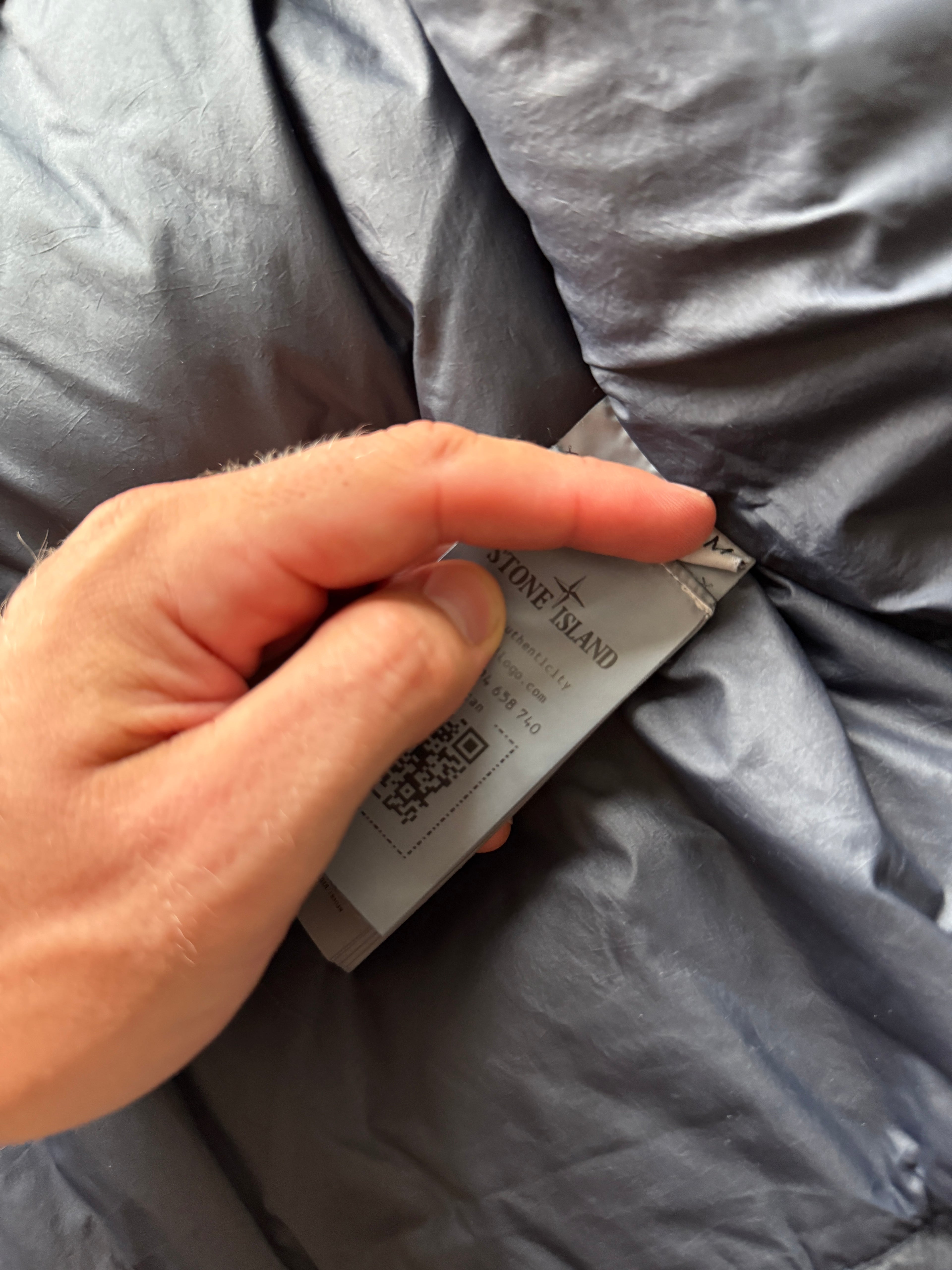 Stone Island Garment Dyed Down Jacket