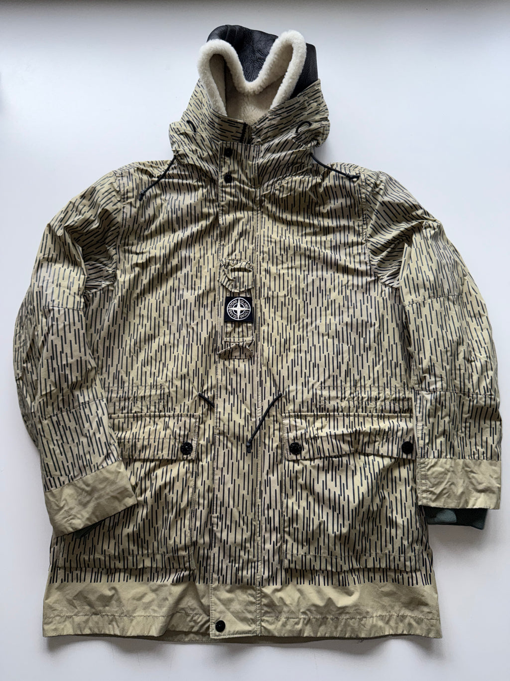 Stone Island Naslan Light Camo Reflective Jacket
