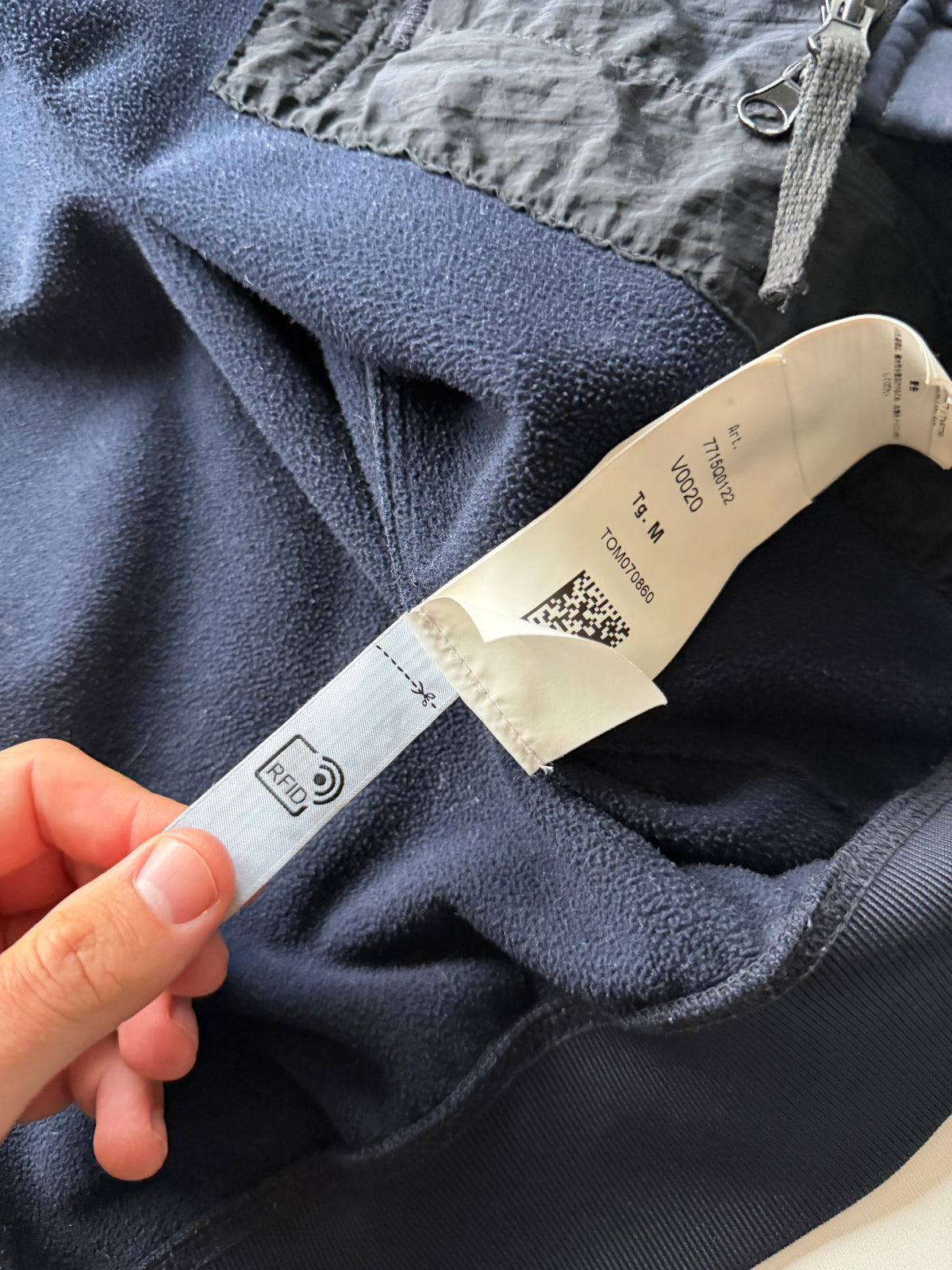 Stone Island Soft Shell Jacket Navy
