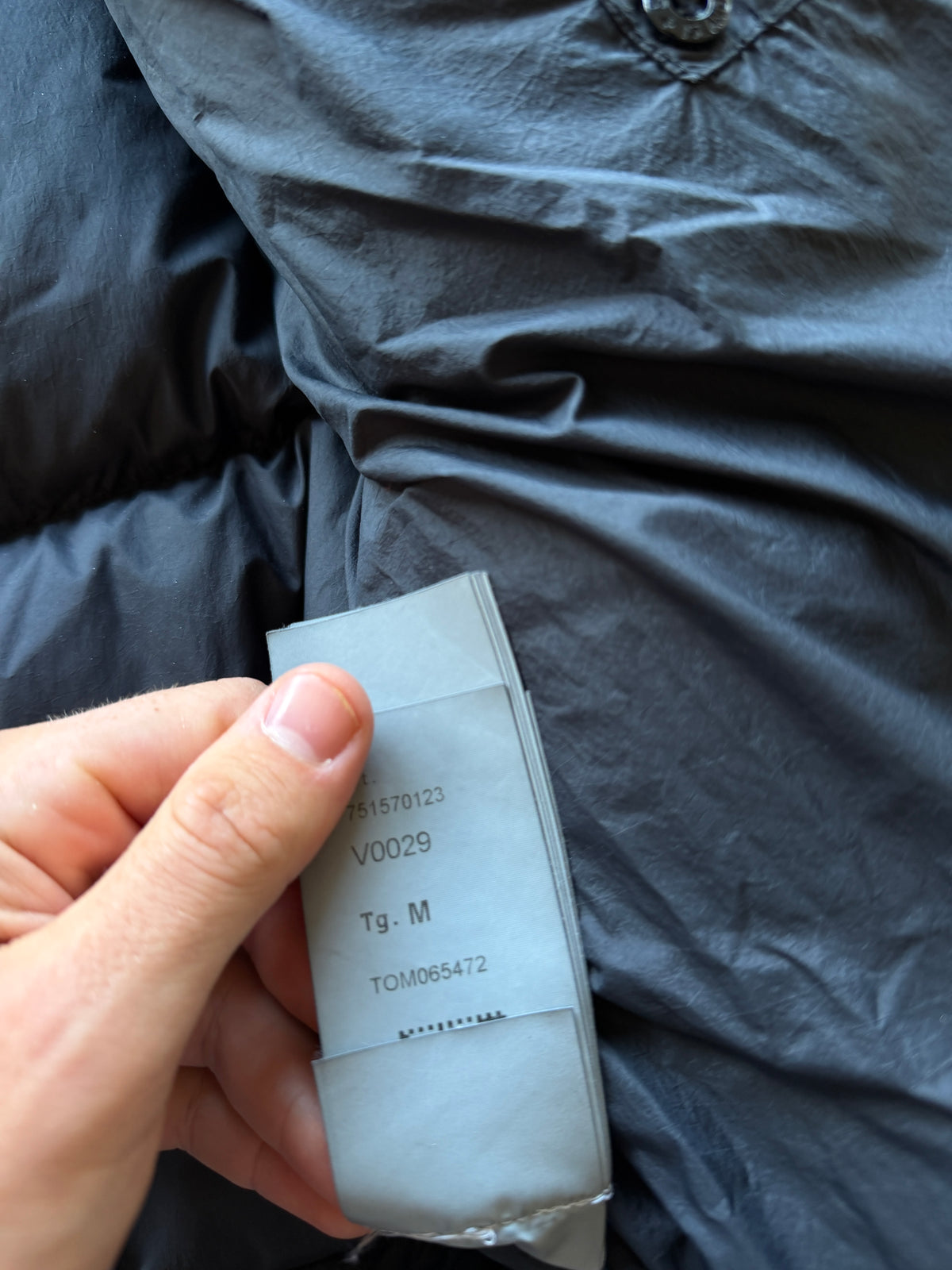 Stone Island Garment Dyed Down Jacket