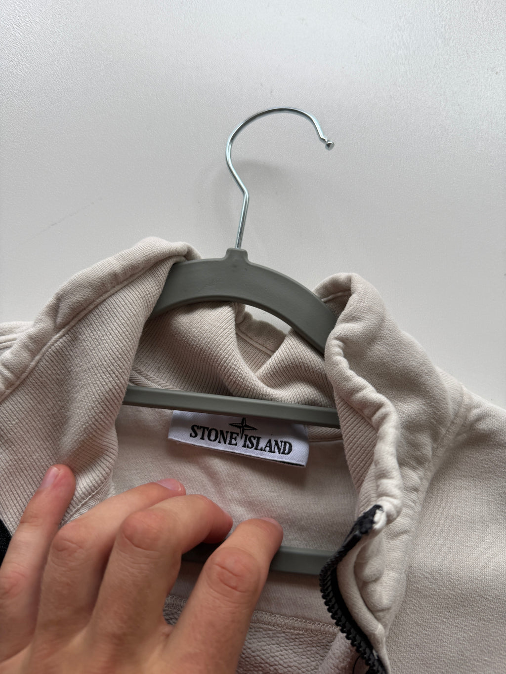 Stone Island 3/4 Zip Sweater