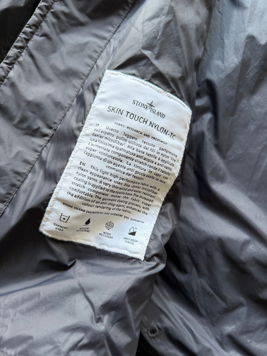 Stone Island Skin Touch Nylon Jacket