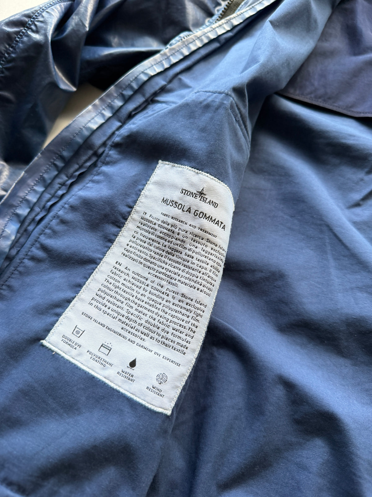 Stone Island Mussola Gommata Jacket