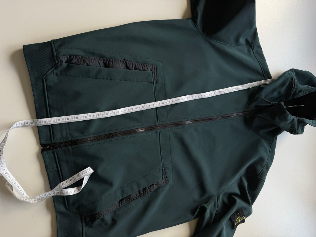 Stone Island Soft Shell Jacket Green