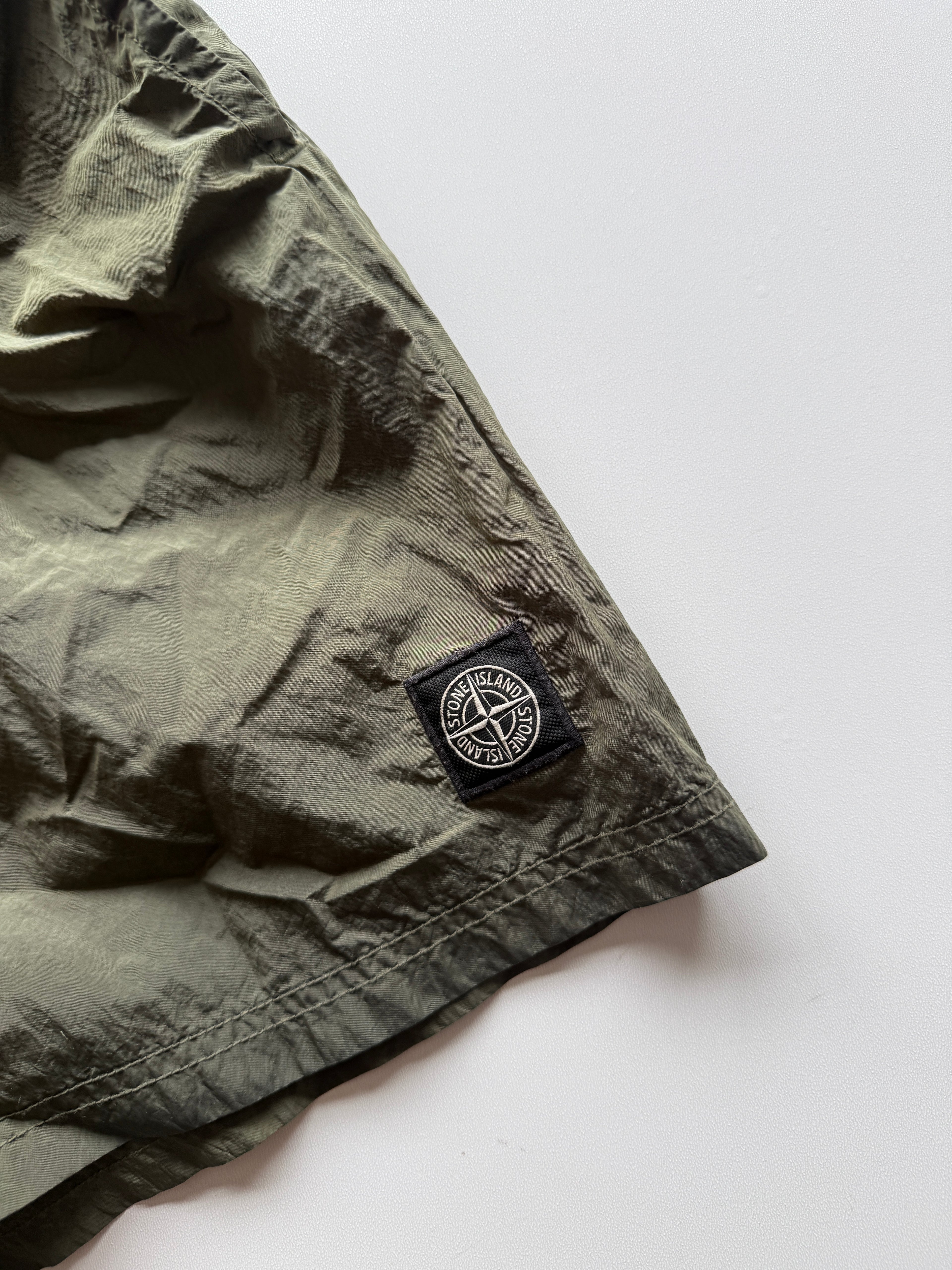 Stone Island Nylon Swimshorts Green