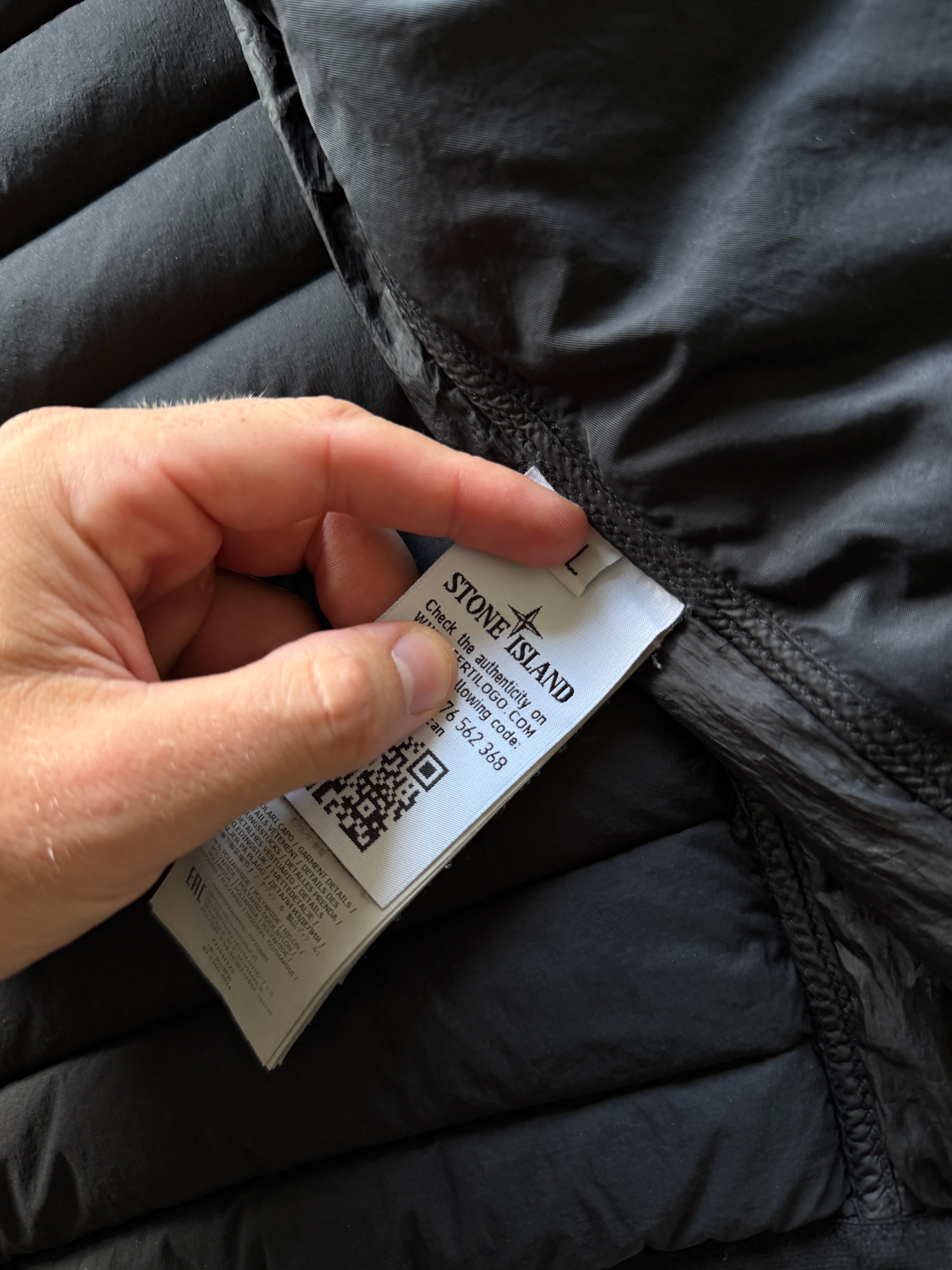 Stone Island Loom Woven Down Nylon Jacket