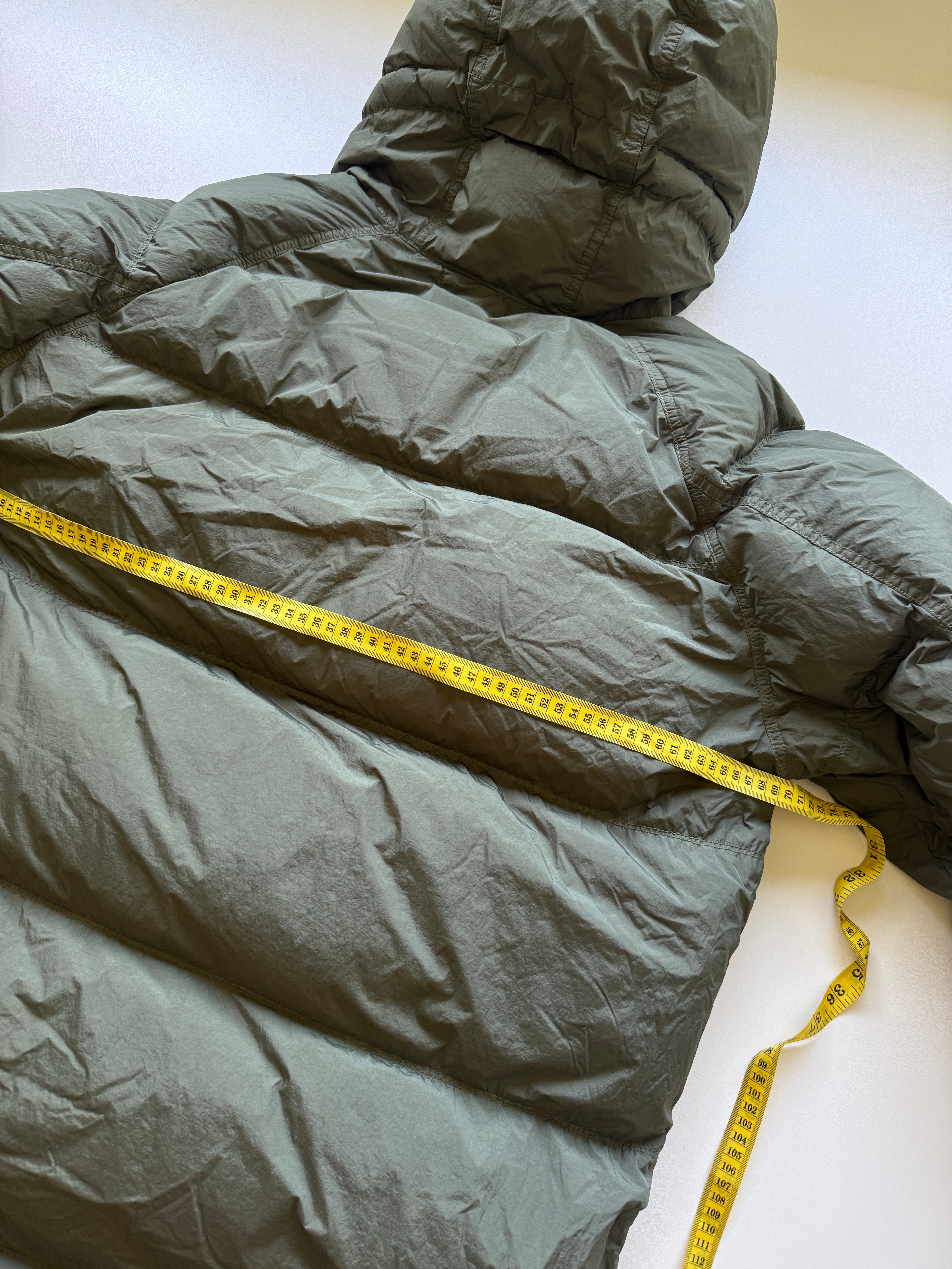 Stone Island Garment Dyed Jacket Green