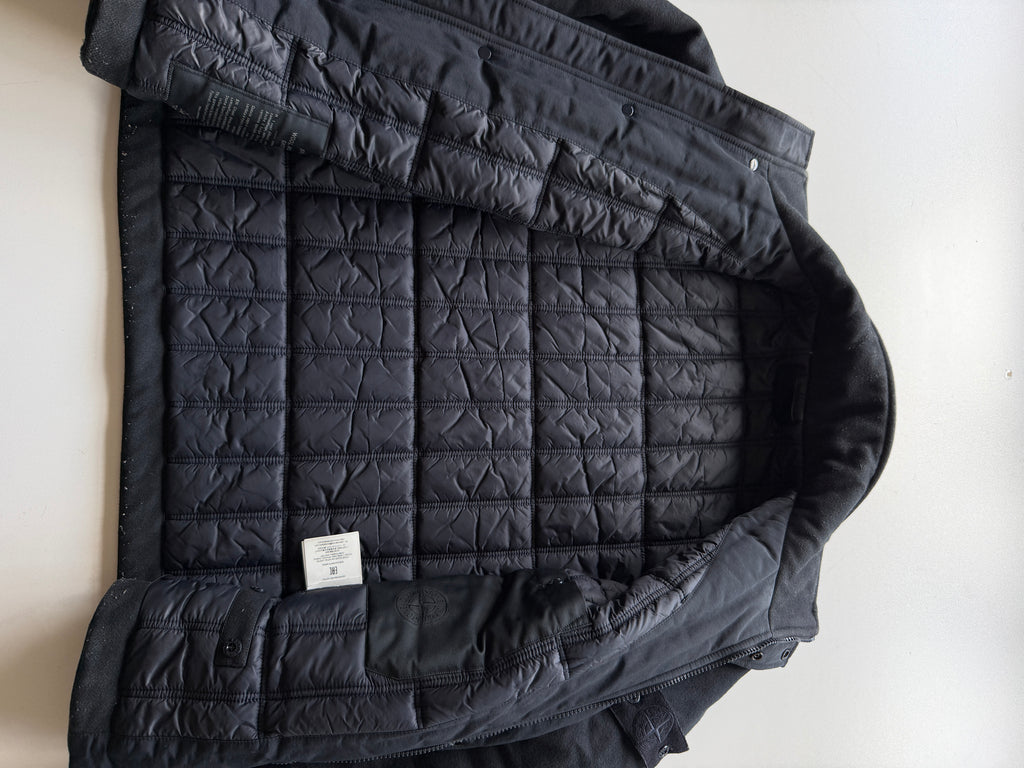 Stone Island Wool Nylon Ghost Flannel Jacket