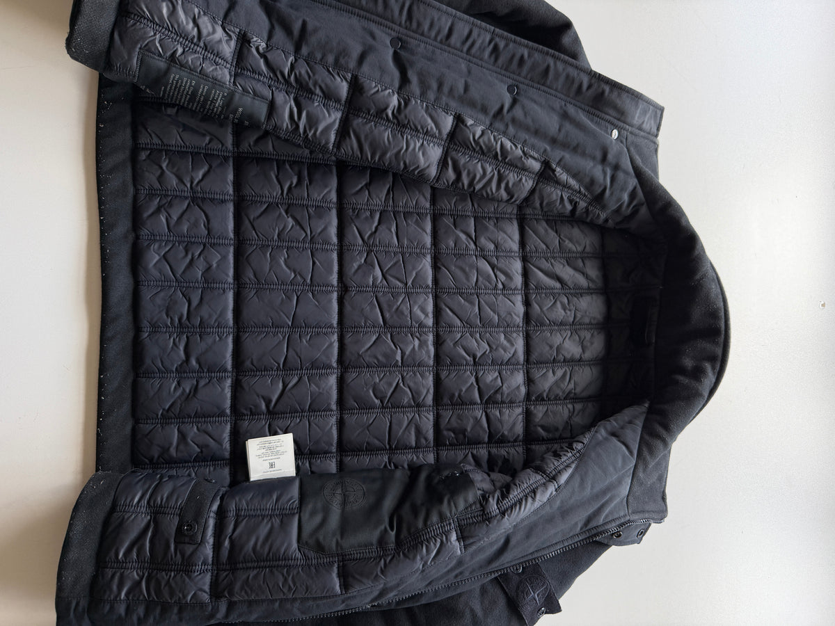 Stone Island Wool Nylon Ghost Flannel Jacket
