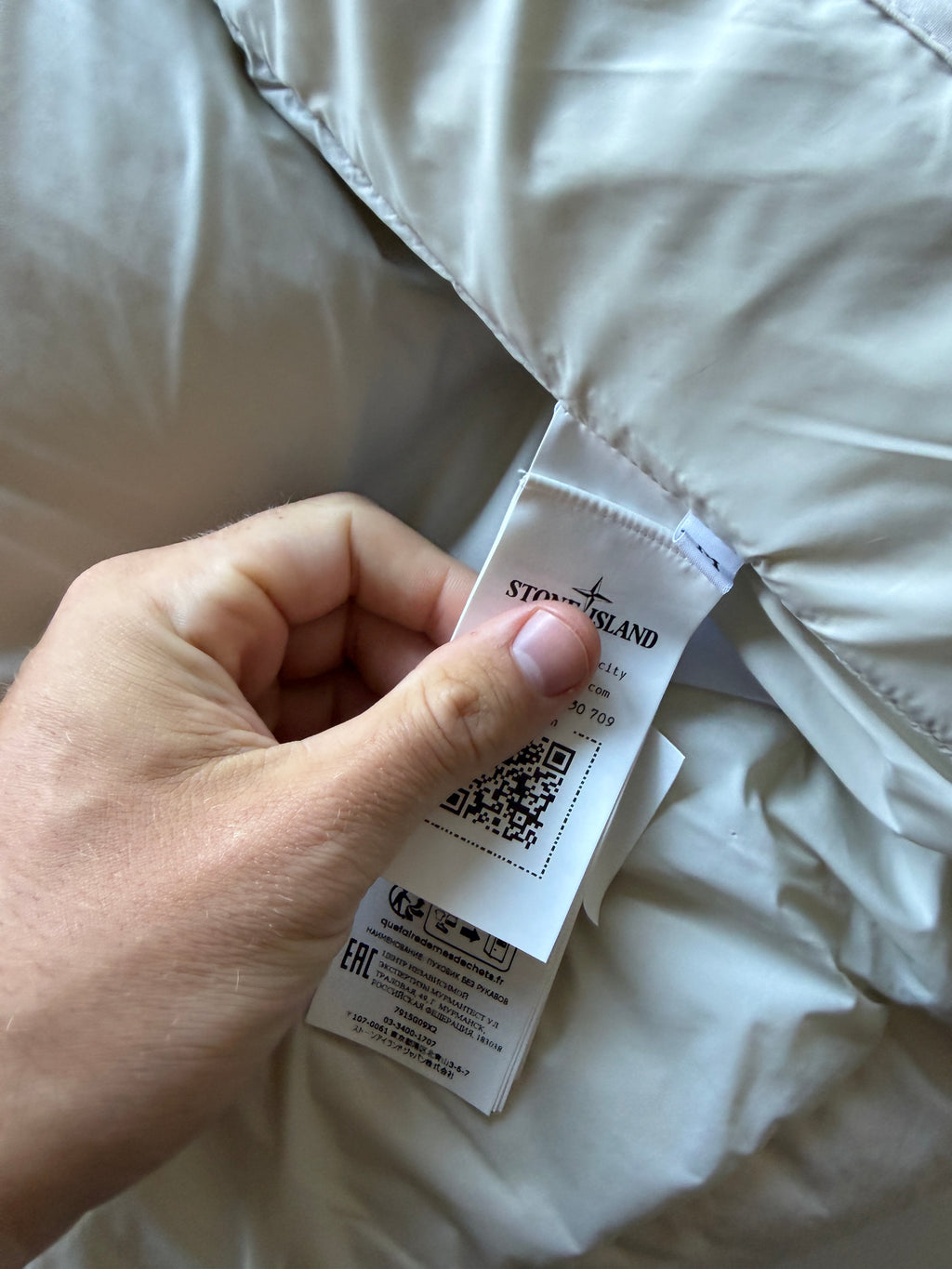 Stone Island Poplin Down Marina Bodywarmer