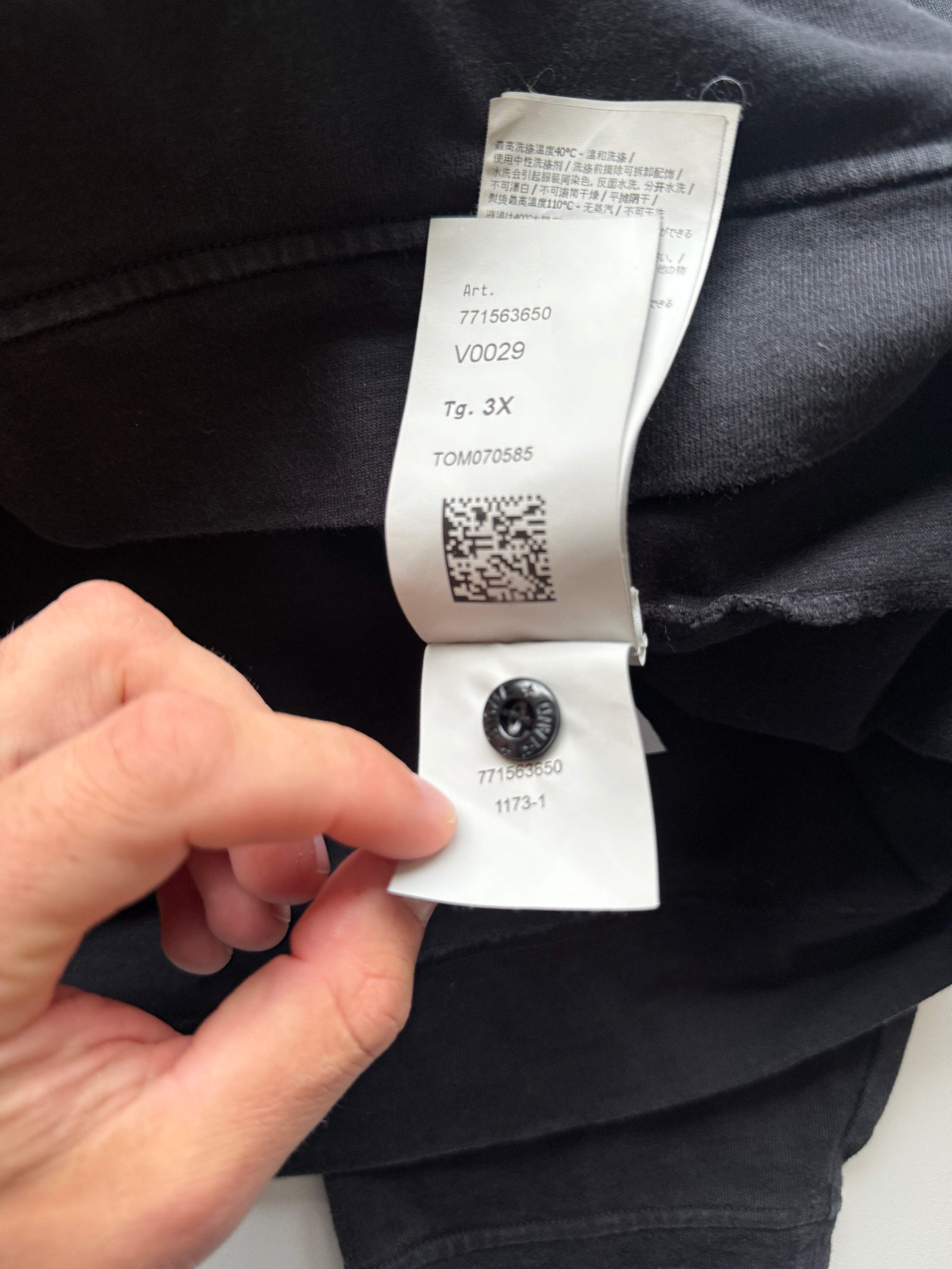 Stone Island Black Hoodie