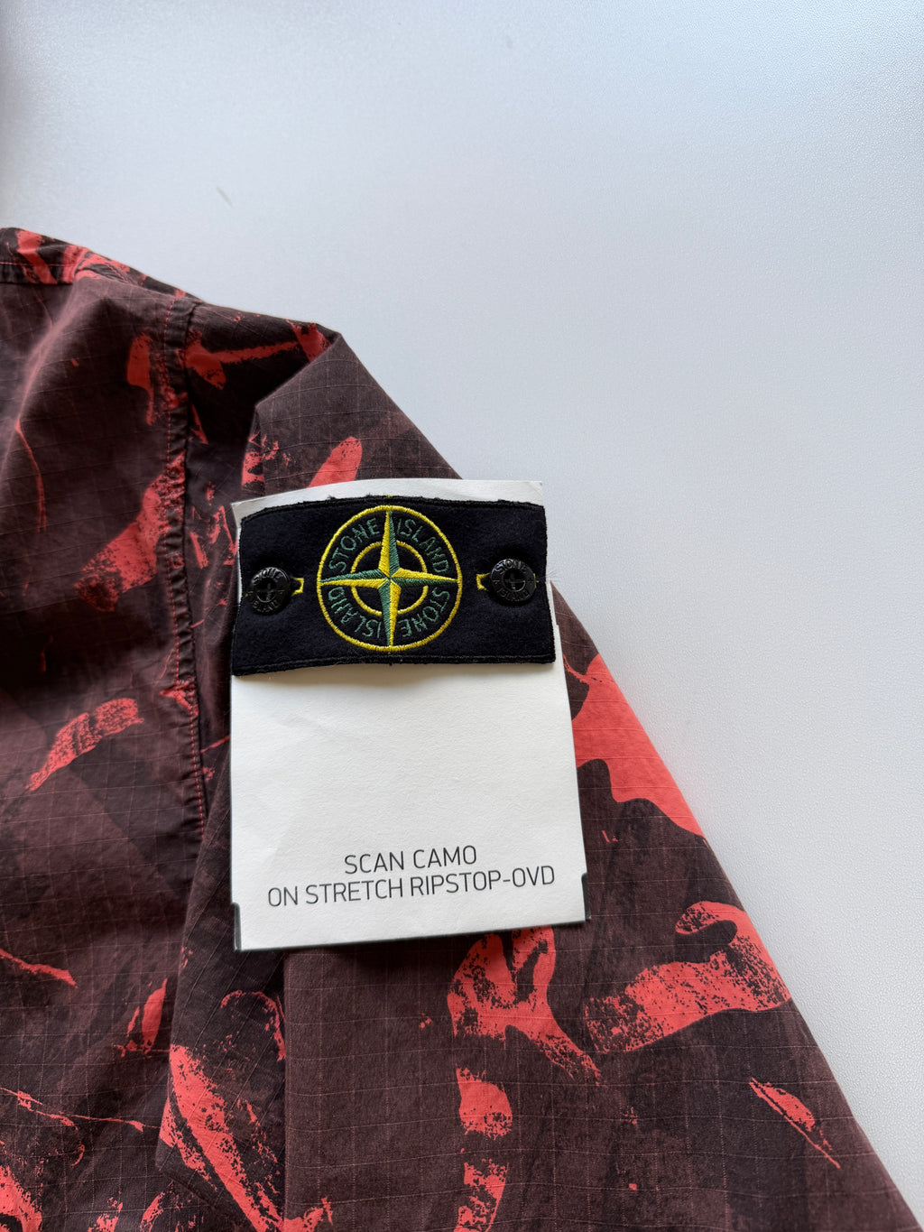 Stone Island Scan Camo Ripstop OVD Jacket