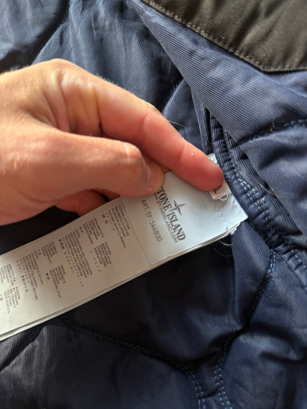 Stone Island Mussola Gommata Jacket