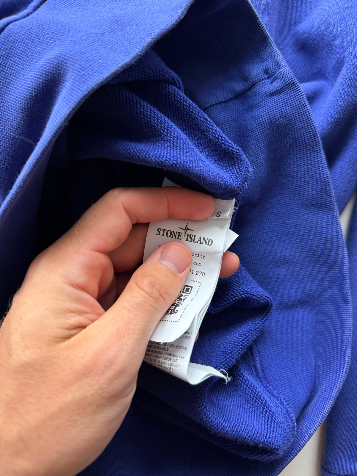 Stone Island 3/4 Zip Sweater