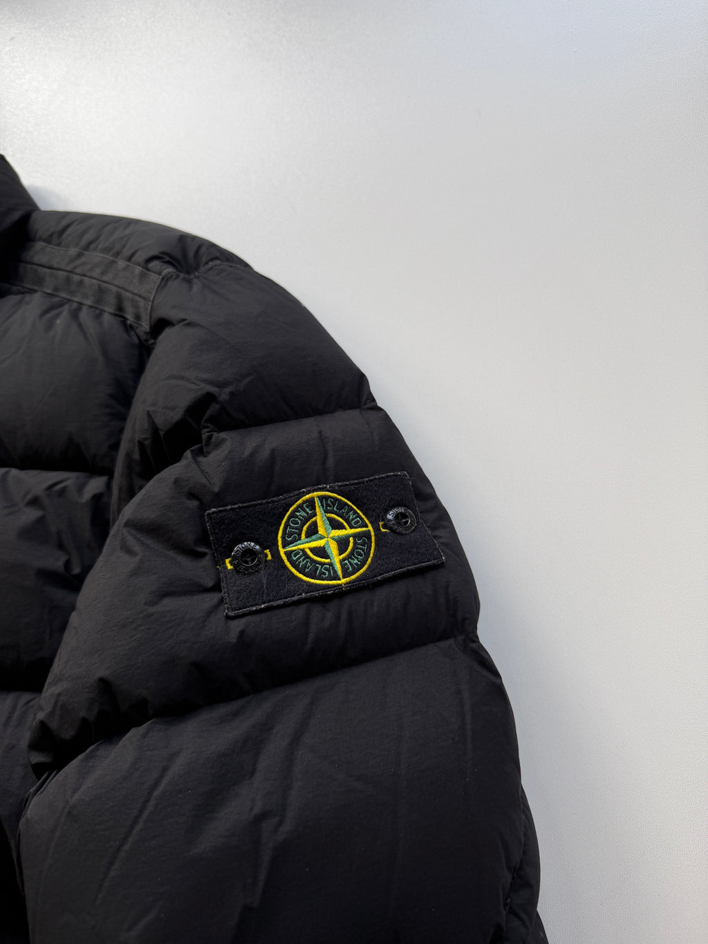 Stone Island Seamless Tunnel Down Nylon Jacket