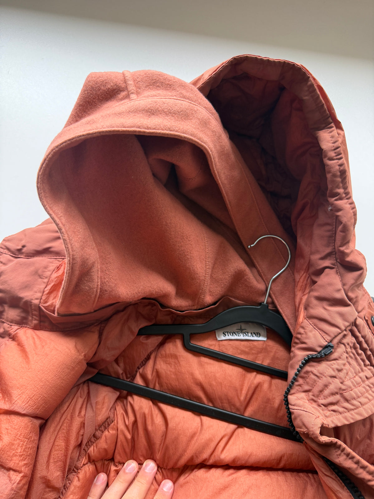 Stone Island Garment Dyed Down Parka Jacket