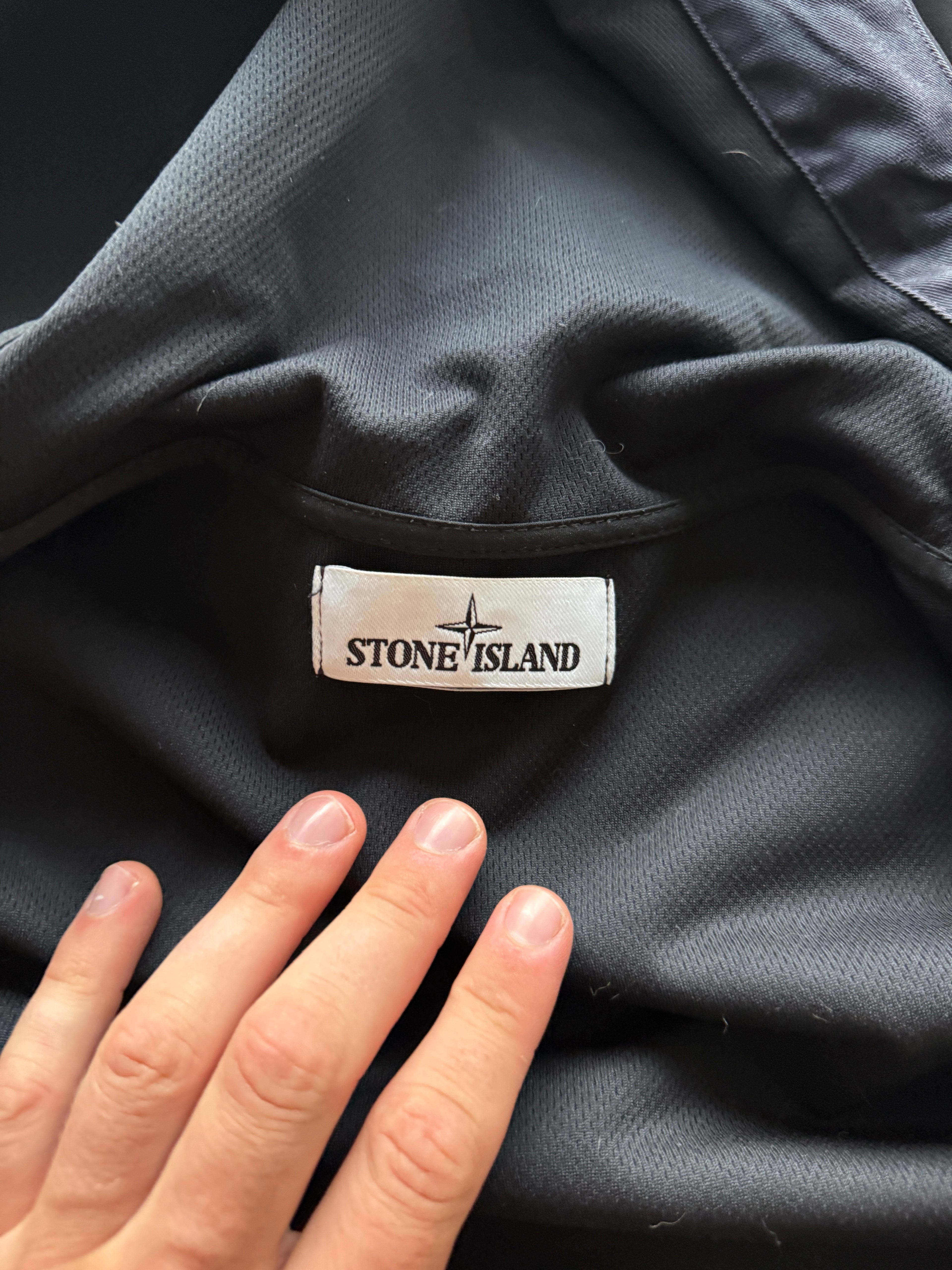 Stone Island Soft Shell Jacket Navy