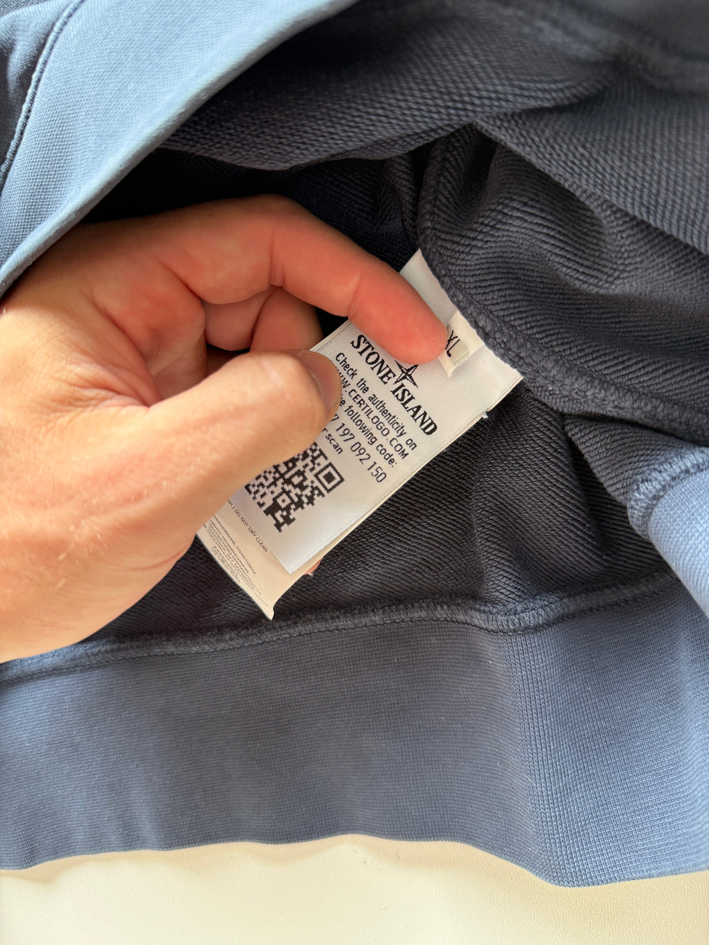 Stone Island Blue Sweater