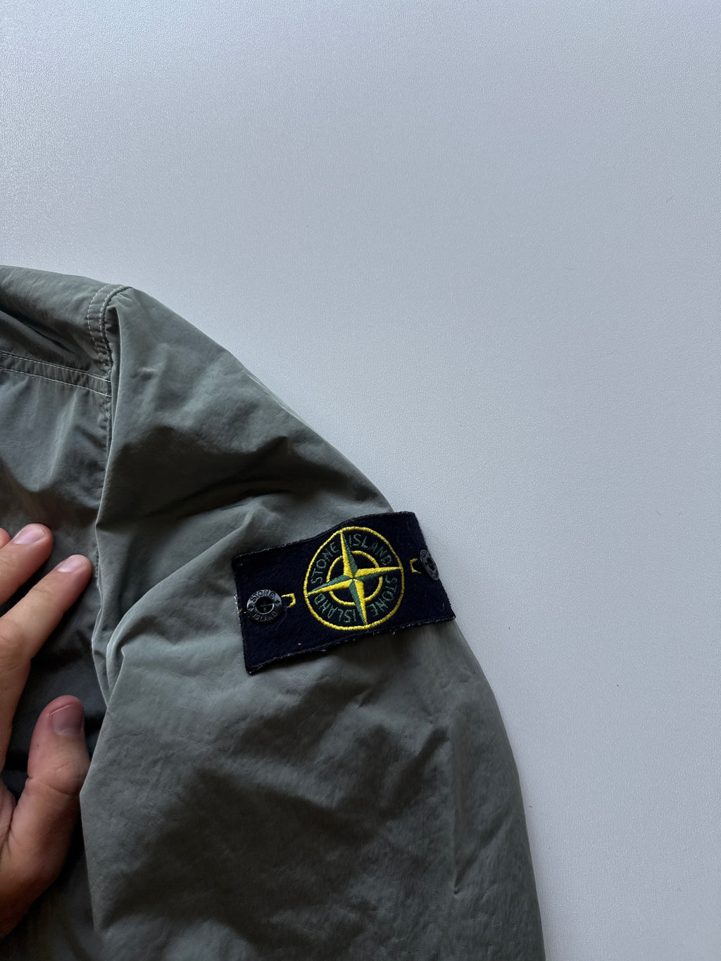 Stone Island Nylon Metal Flock Jacket