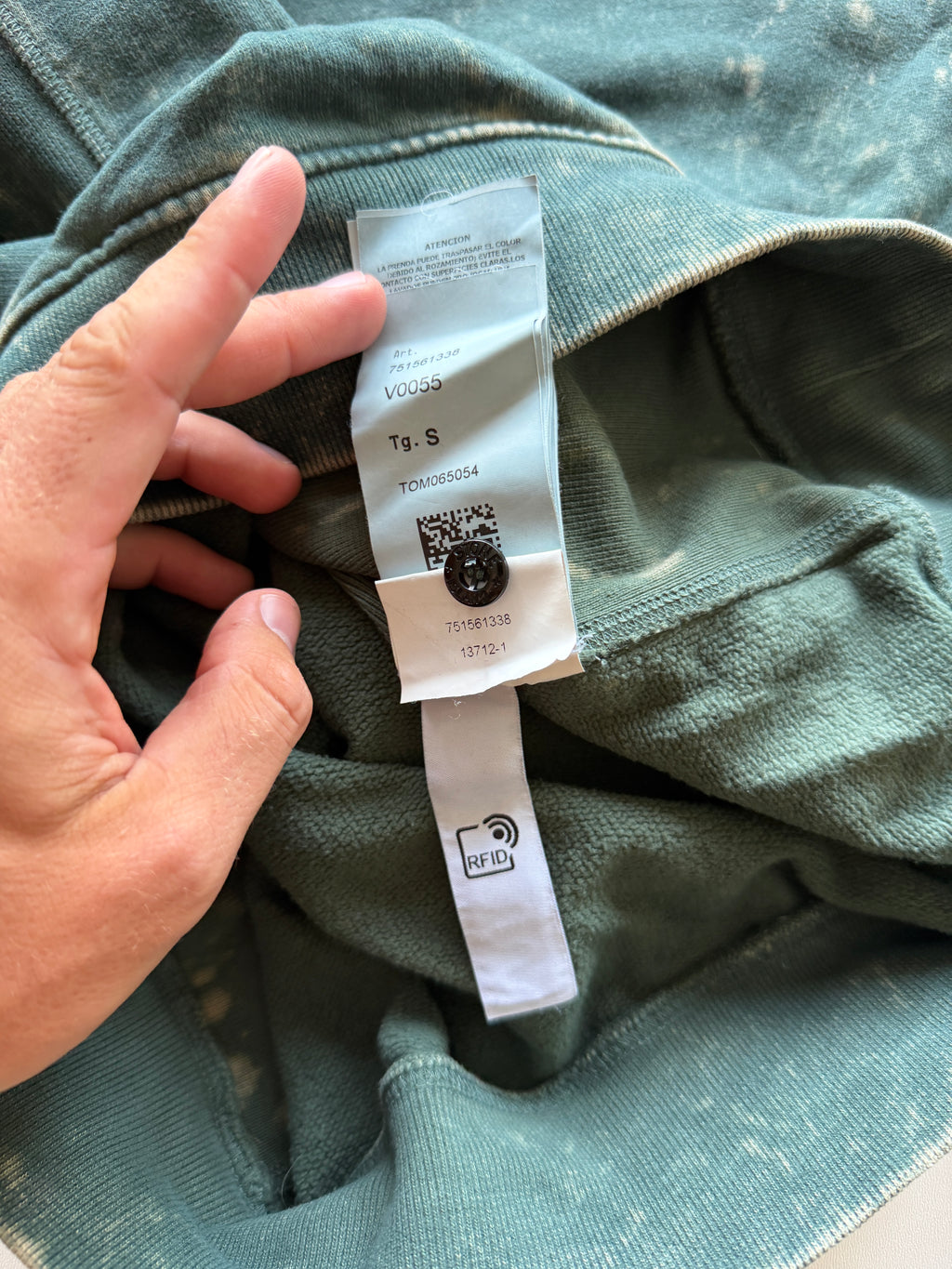 Stone Island Off Dye OVD Hoodie