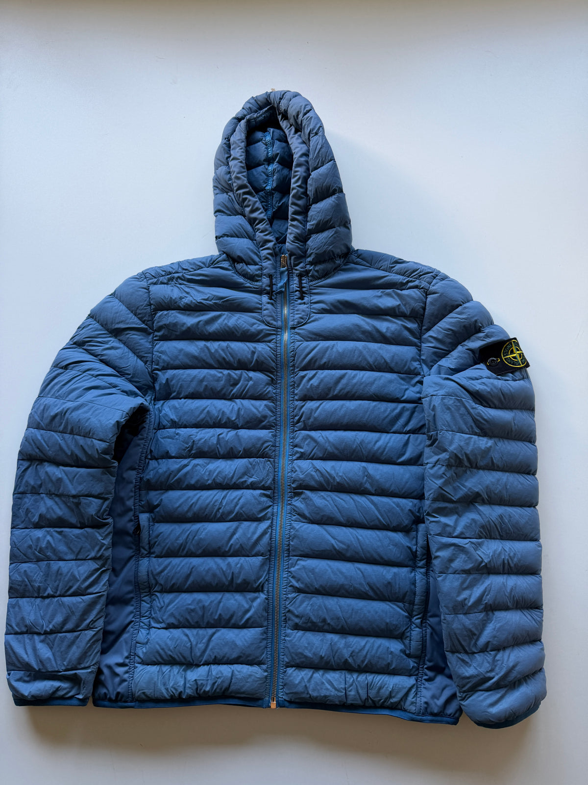Stone Island Loom Woven Nylon Down Jacket