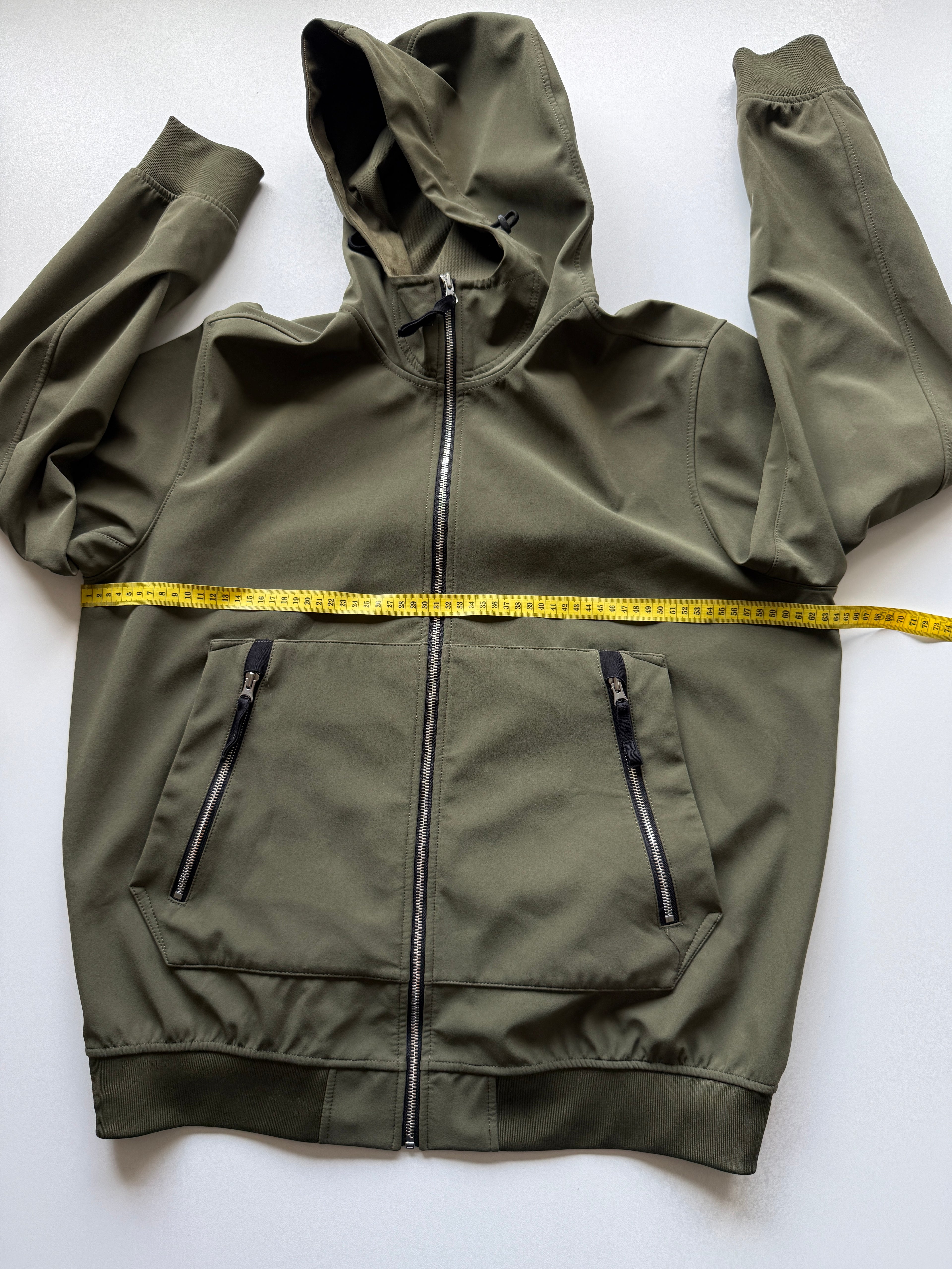 Stone Island Soft Shell Jacket Khaki