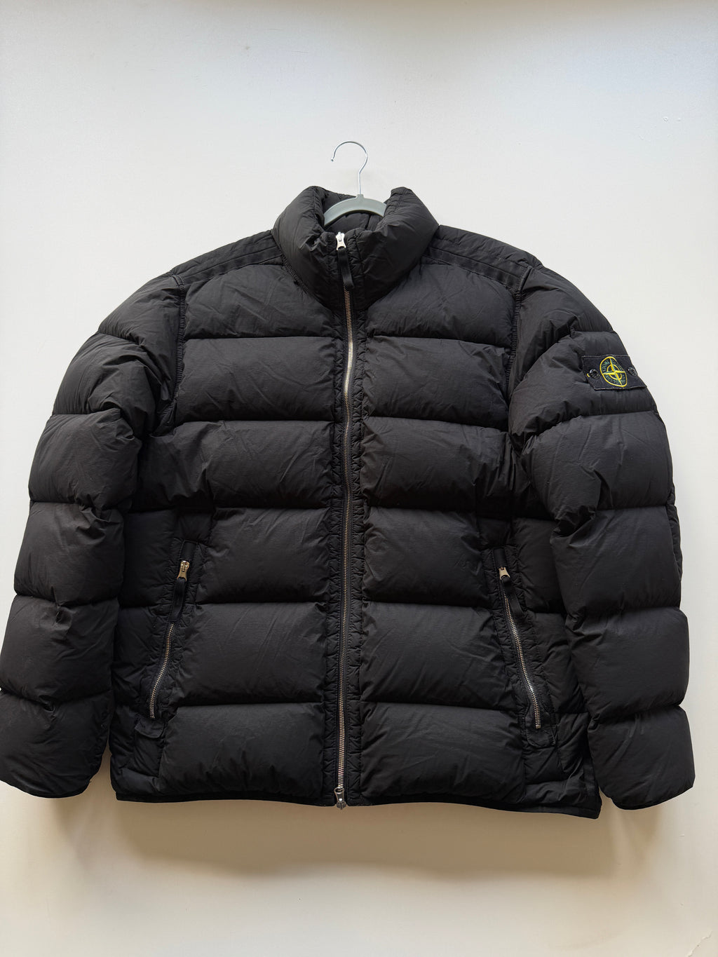 Stone Island Seamless Tunnel Down Nylon Jacket
