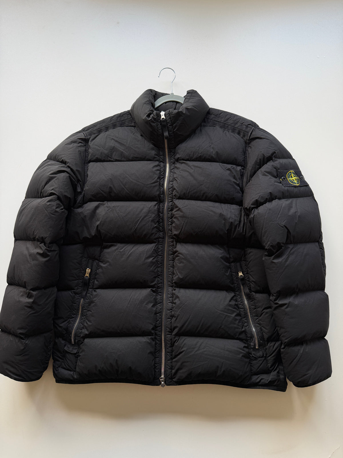 Stone Island Seamless Tunnel Down Nylon Jacket