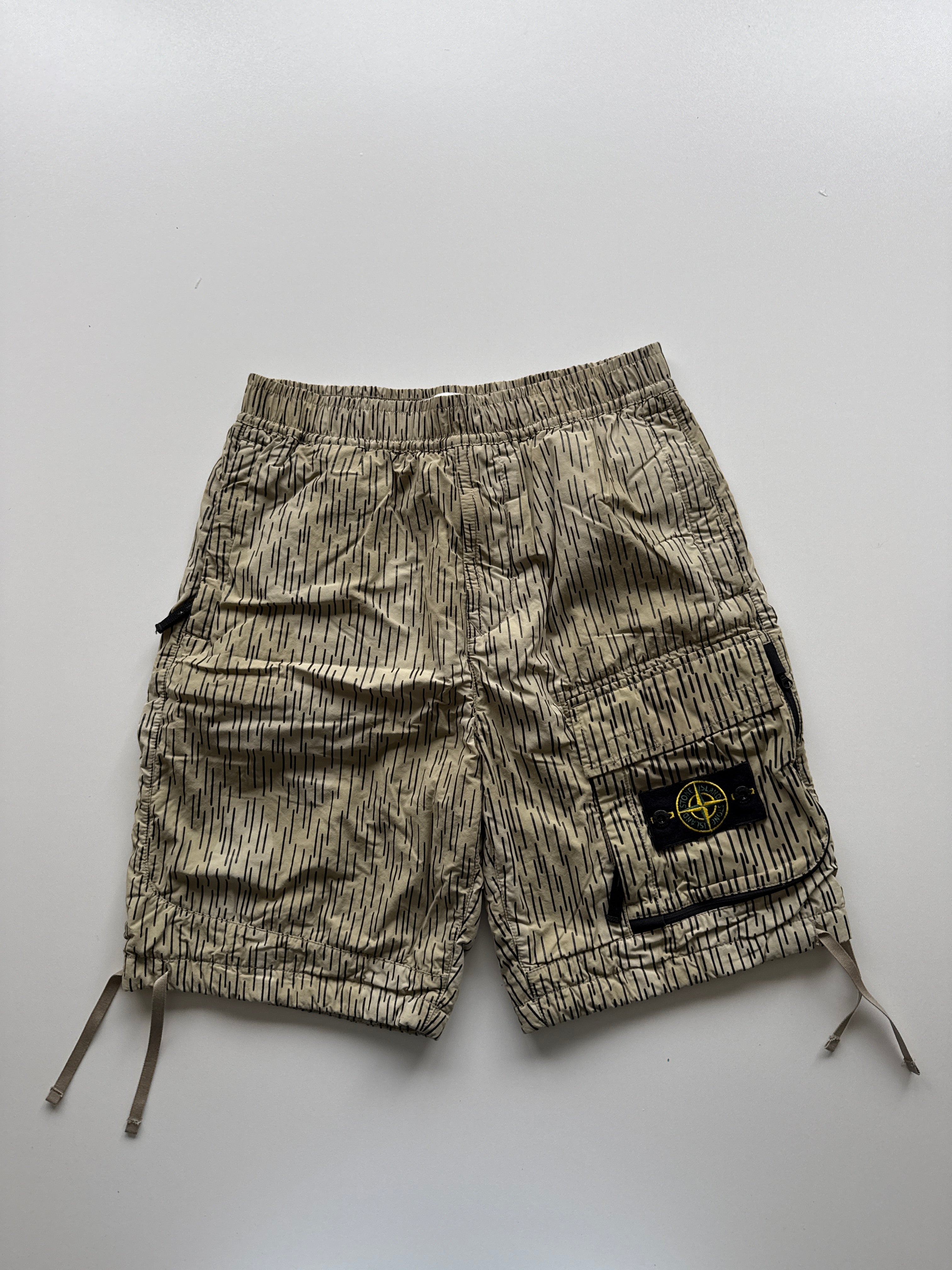 Stone Island Rain Camo Cargo Shorts