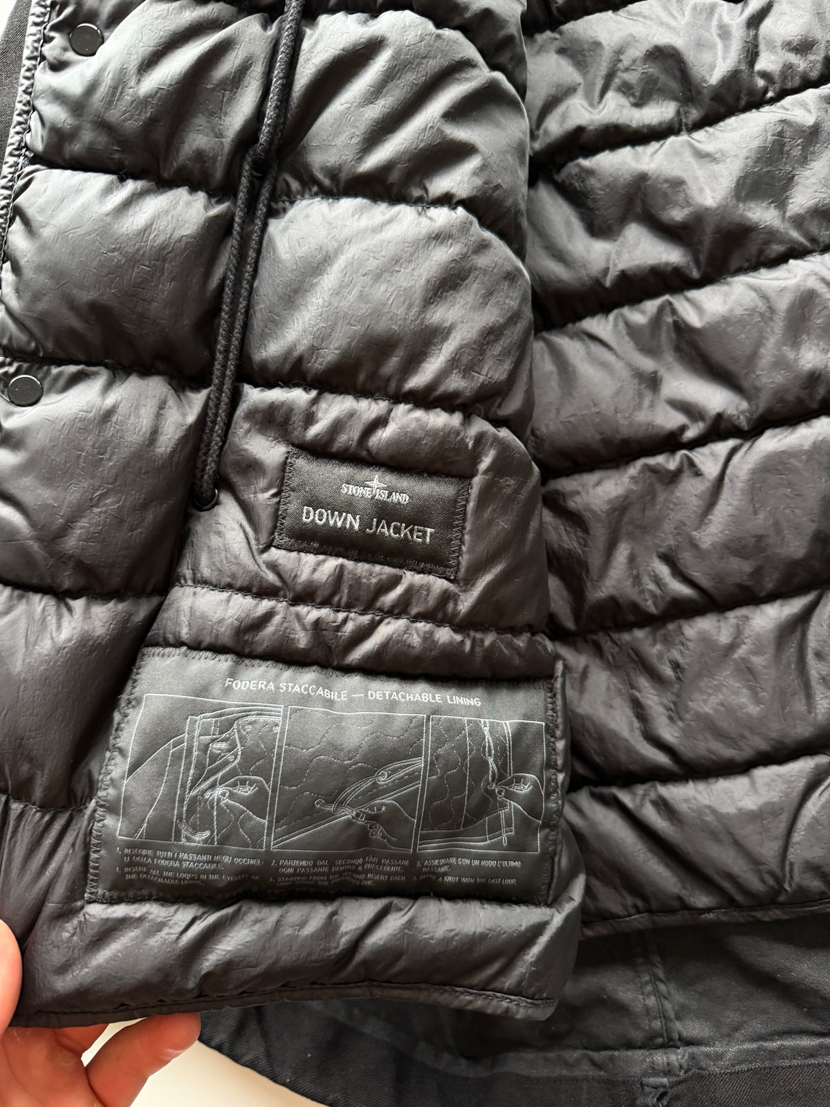 Stone Island Mil Spec Wool Ghost Piece Jacket