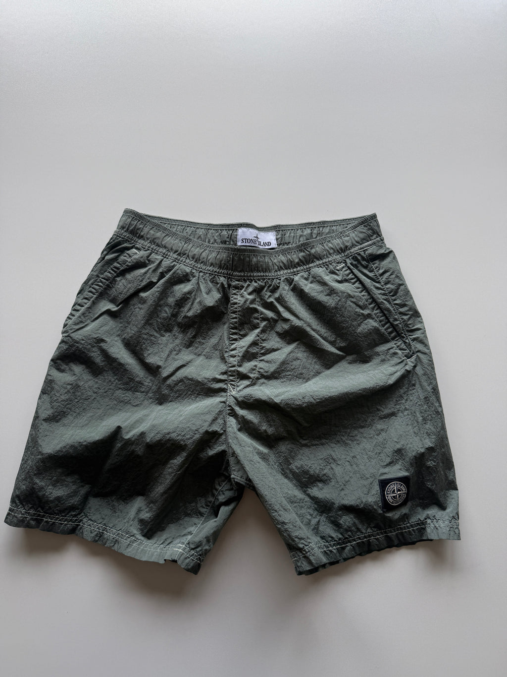 Stone Island Nylon Swimshorts Green