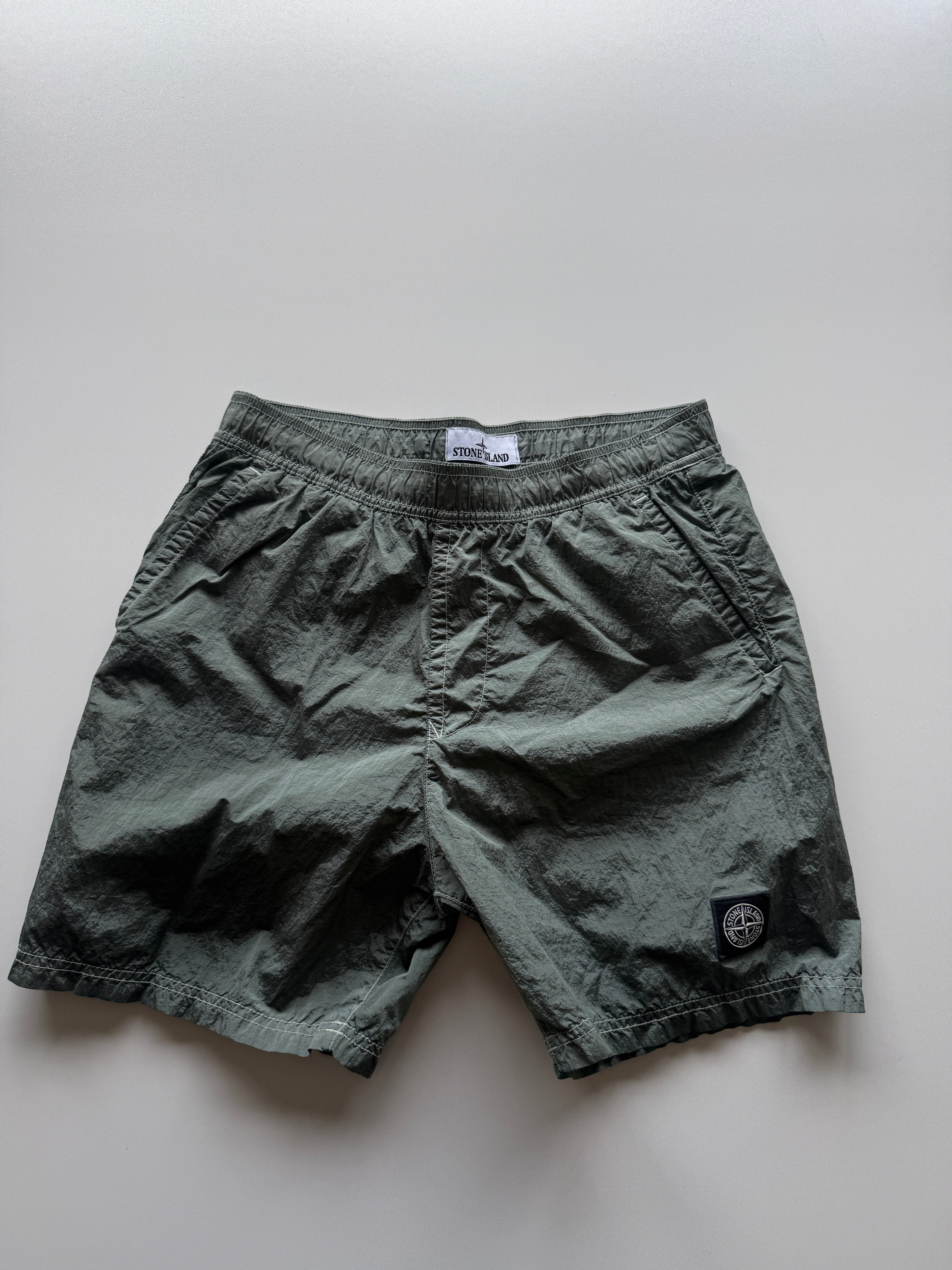 Stone Island Nylon Swimshorts Green