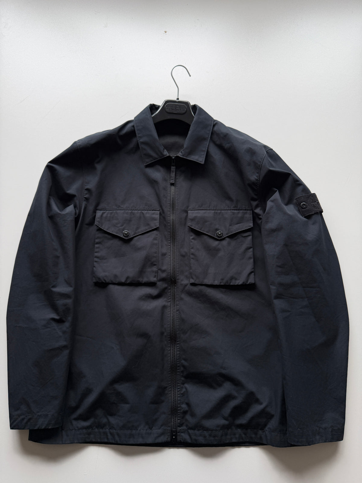 Stone Island Navy Ghost Overshirt